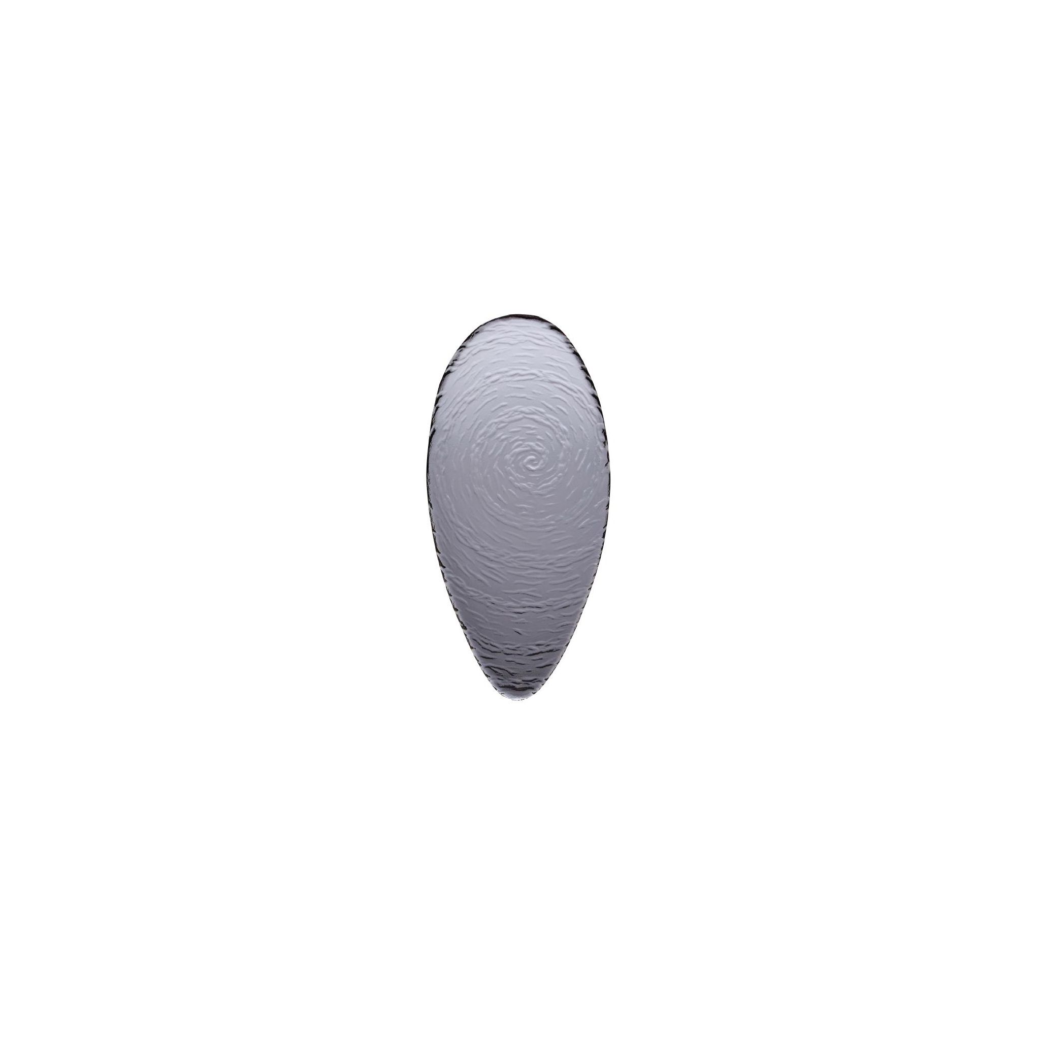 Steelite Scape VV723 Smoked Glass Oval Platters 300mm (Pack of 6)