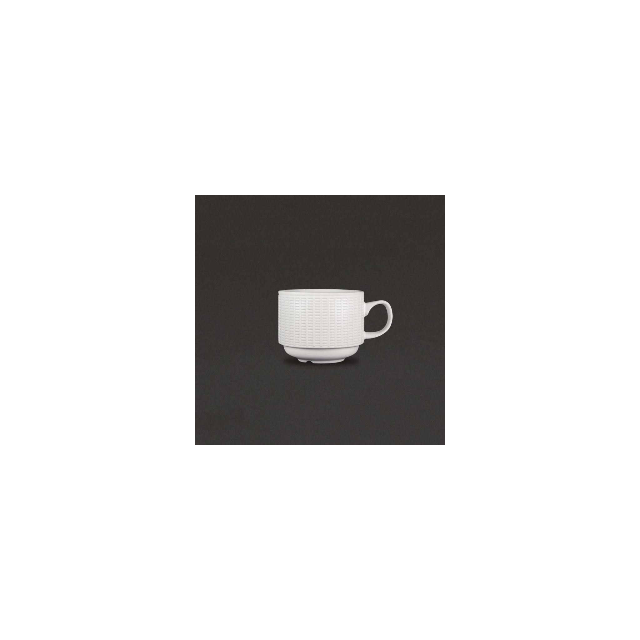 Steelite Willow VV679 Stacking Cups White 212ml (Pack of 12)