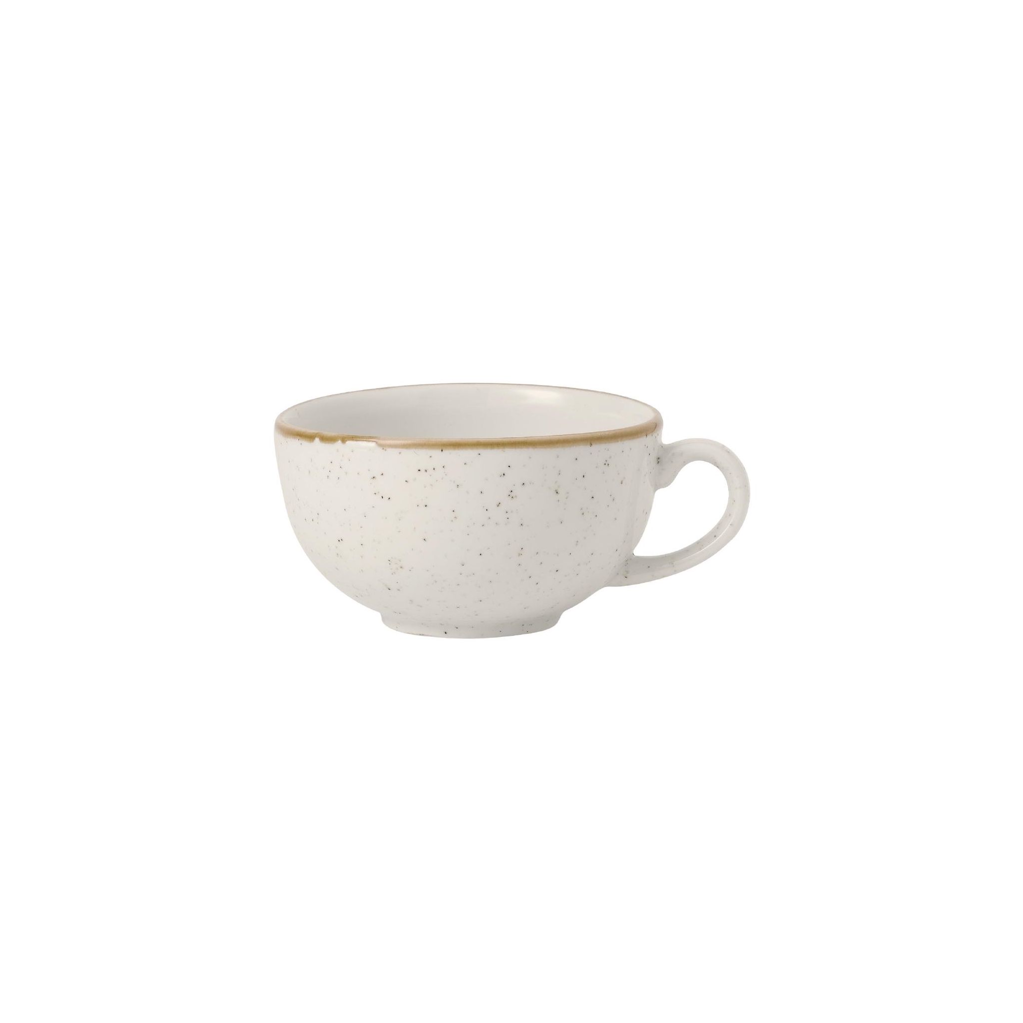Churchill Stonecast FR035 Cappuccino Cups Barley White 280ml (Pack of 12)