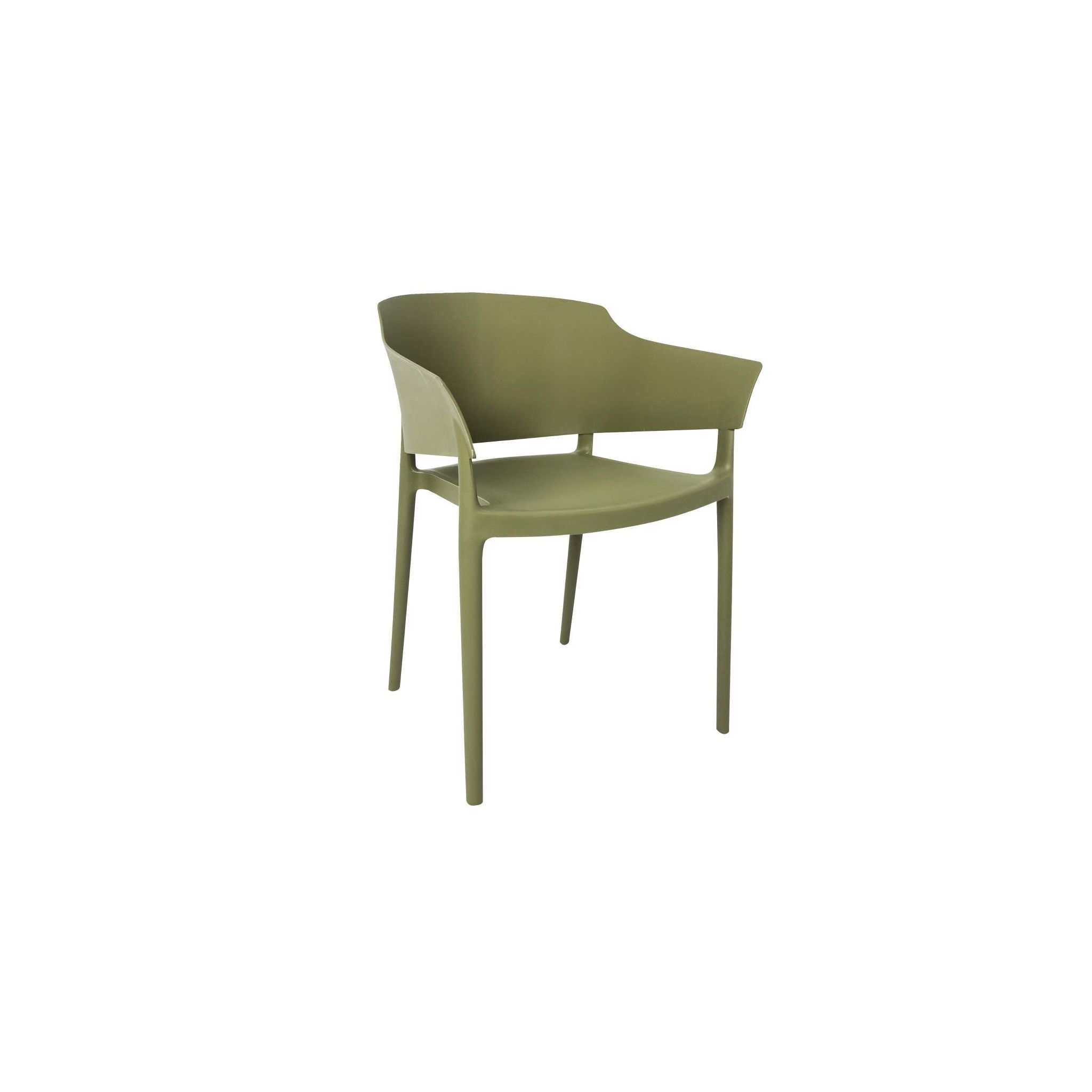 Bolero Lorenzo DX971 Set of 2 Cafe Chairs - Green Tea