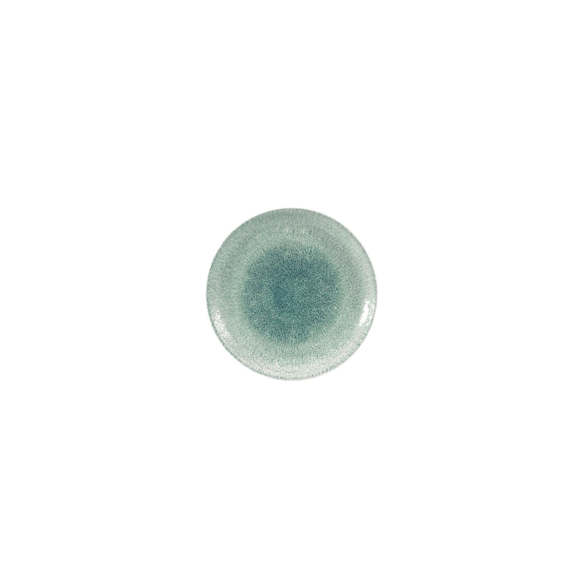Churchill Studio Prints Raku DW384 Coupe Plates Jade Green 288mm (Pack of 12)