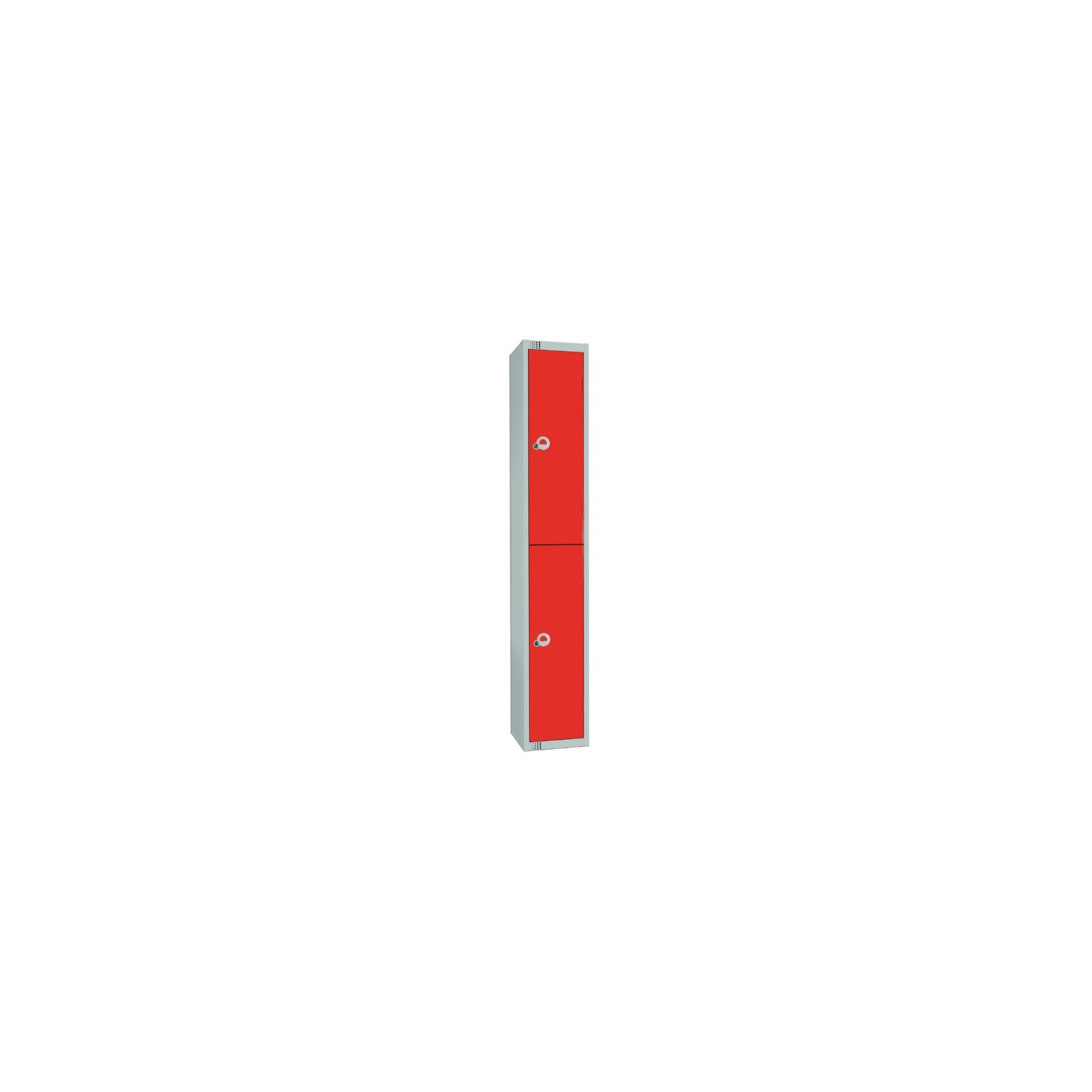 Elite Lockers W950-C Double Door Camlock Locker Red