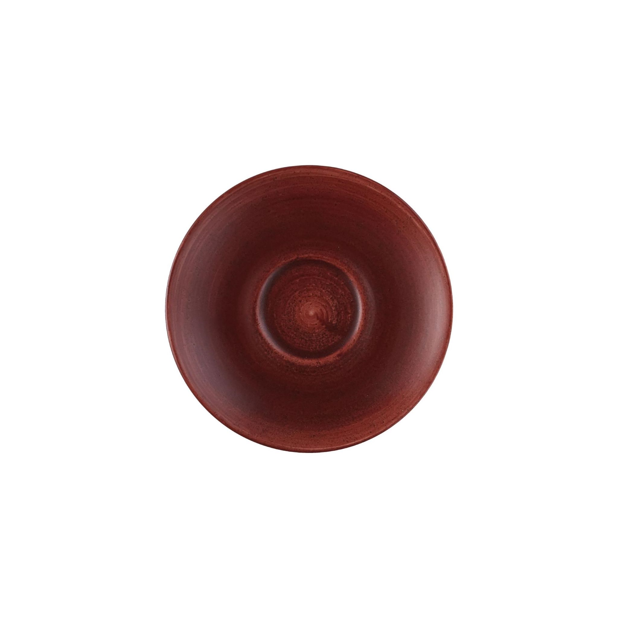 Churchill Stonecast Patina FS892 Cappuccino Saucers Red Rust 159mm (Pack of 12)