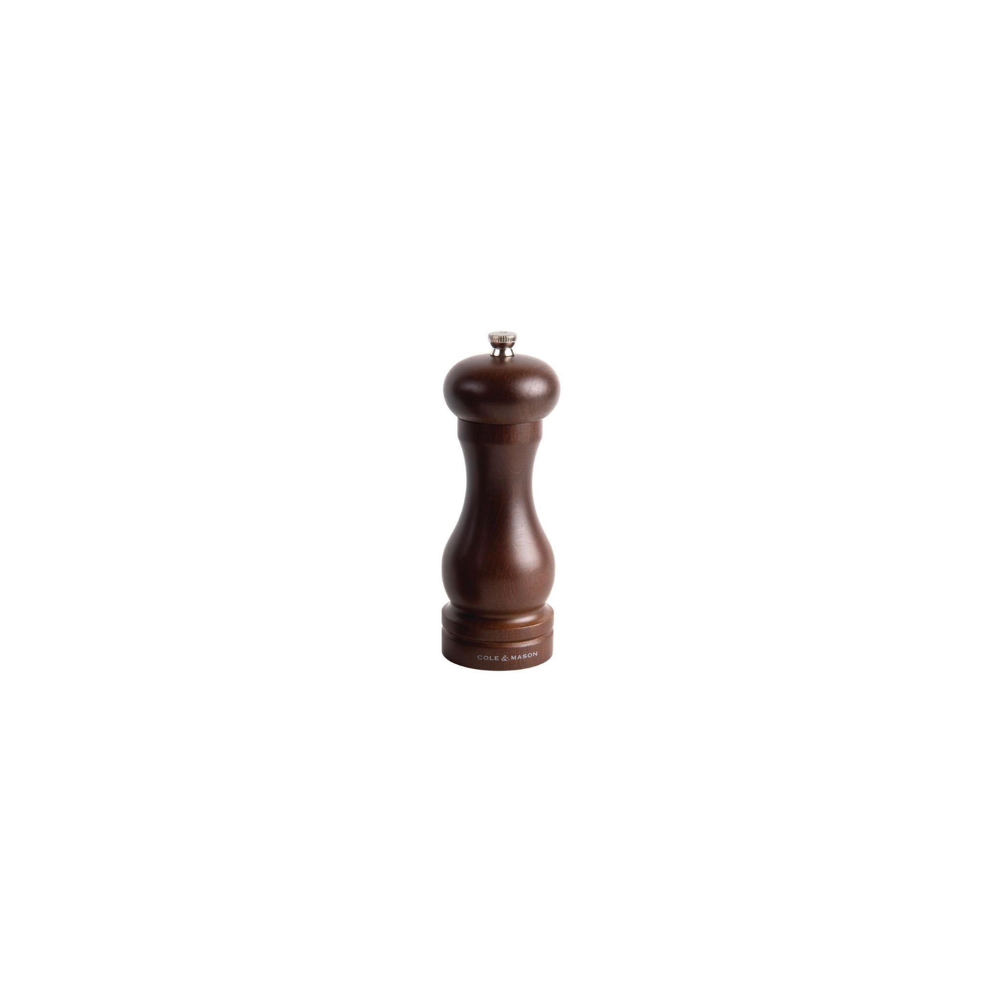 Cole & Mason HB0645P Forest Dark Wood Salt Mill (Pack of 4)