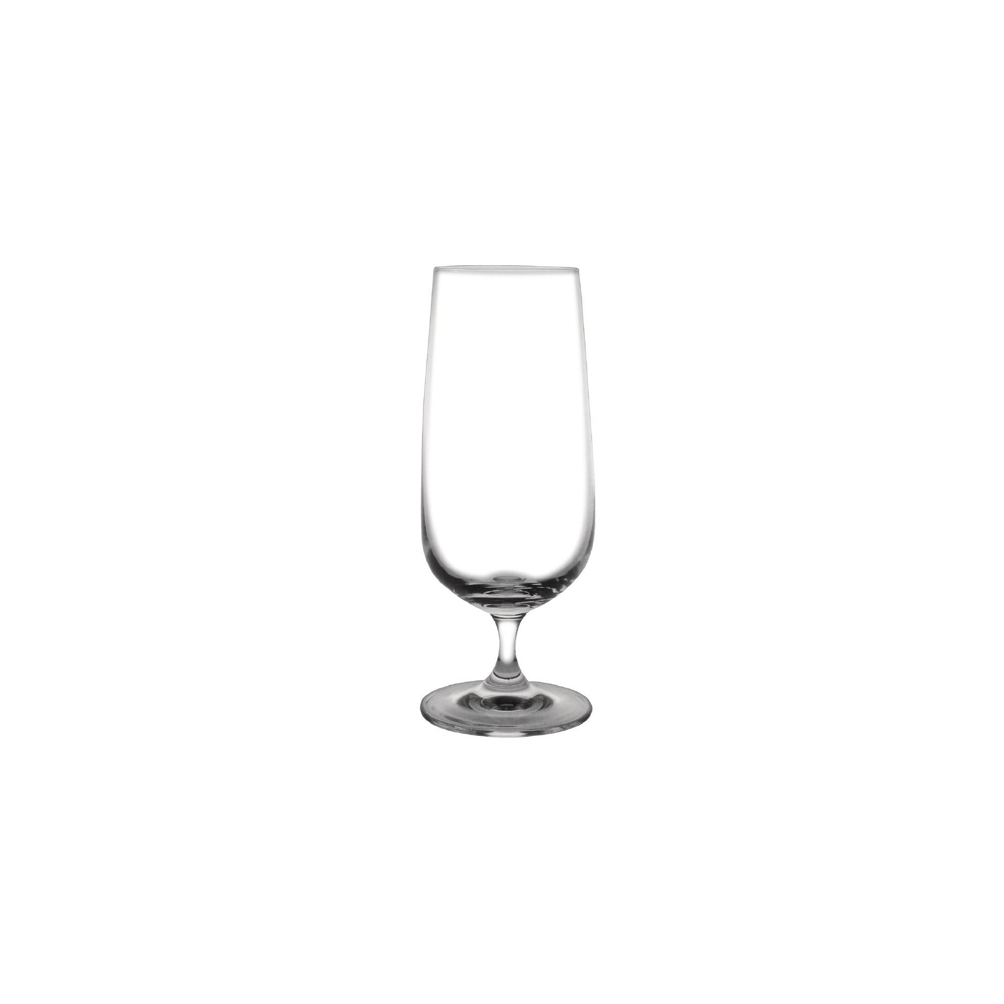 Olympia Bar Collection GF742 Crystal Stemmed Beer Glasses 410ml (Pack of 6)