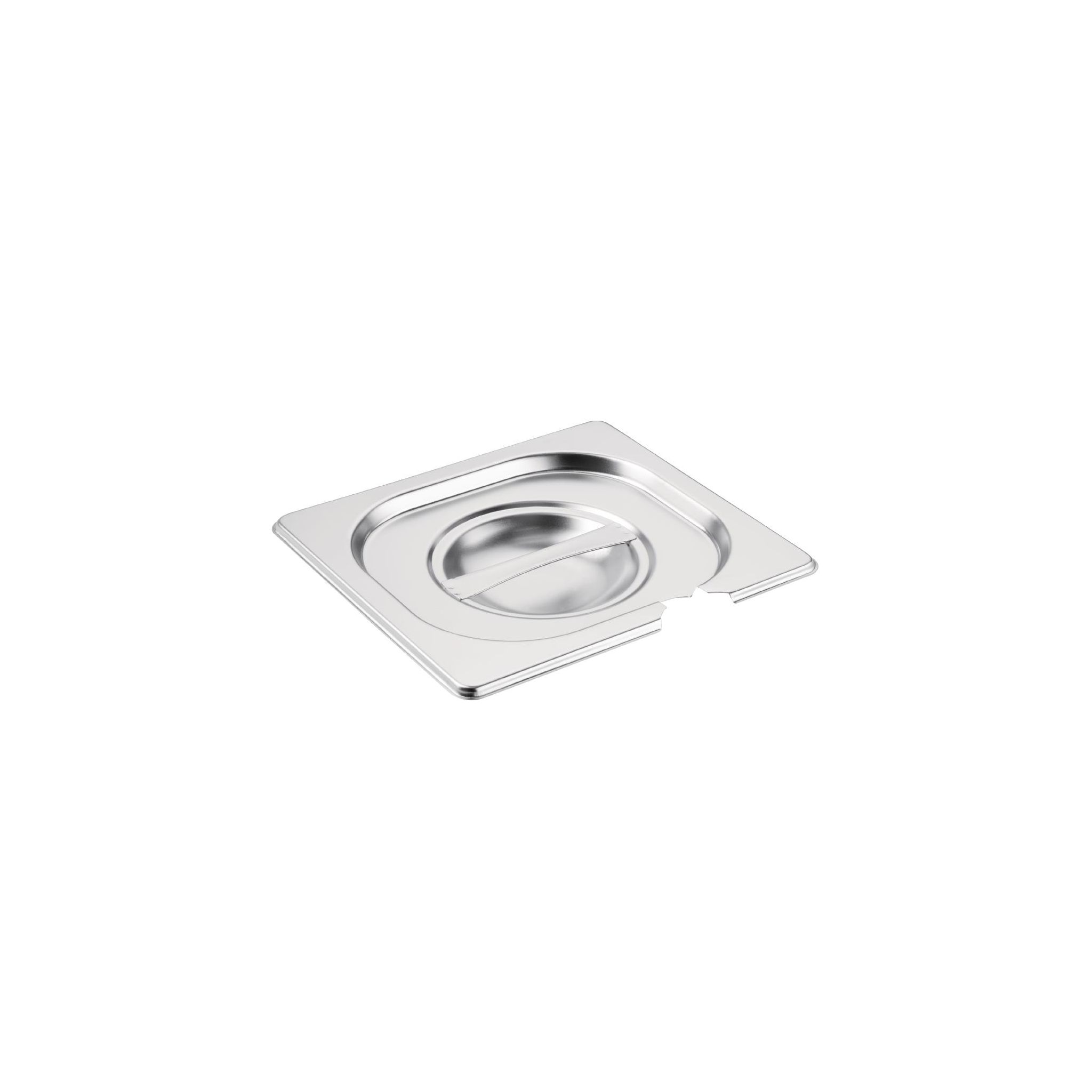 Vogue CB175 Stainless Steel 1/6 Gastronorm Notched Tray Lid