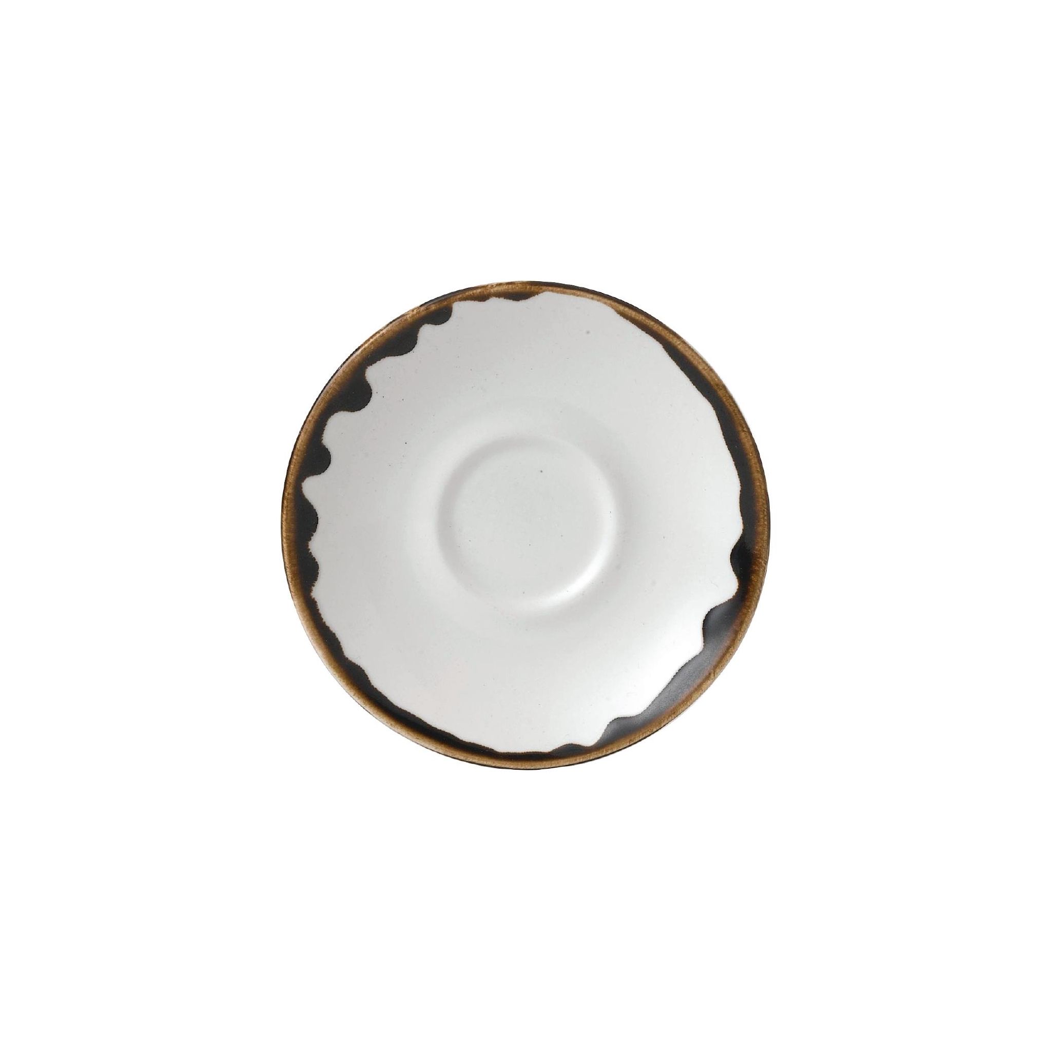 Dudson Harvest FE378 Natural Espresso Saucer 114mm (Pack of 12)