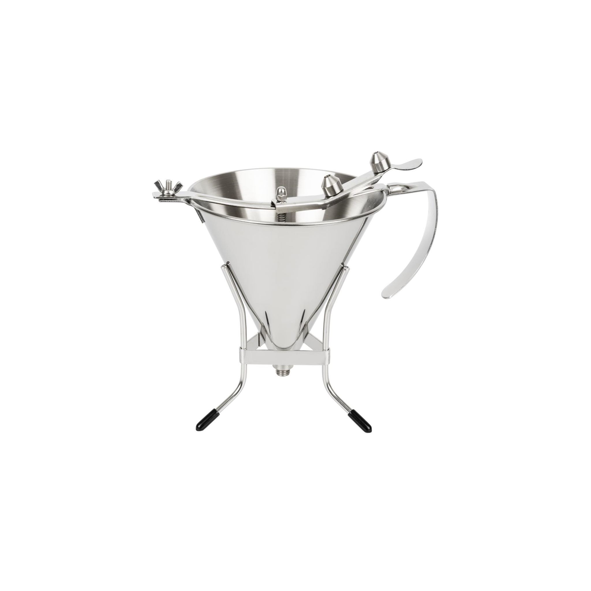De Buyer DN906 Stainless Steel Automatic Piston Funnel 1.5ltr
