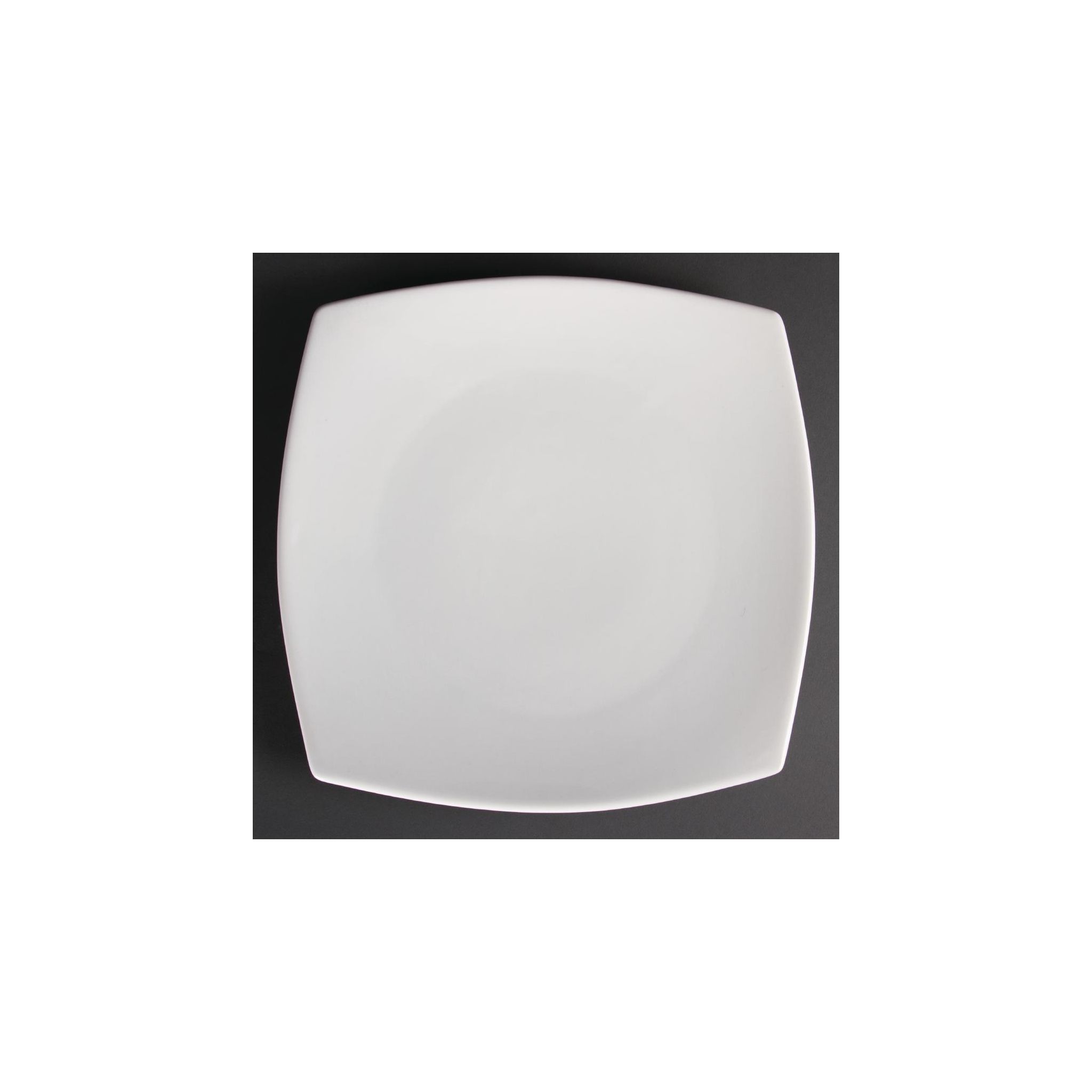 Olympia Whiteware U172 Rounded Square Plates 305mm (Pack of 6)