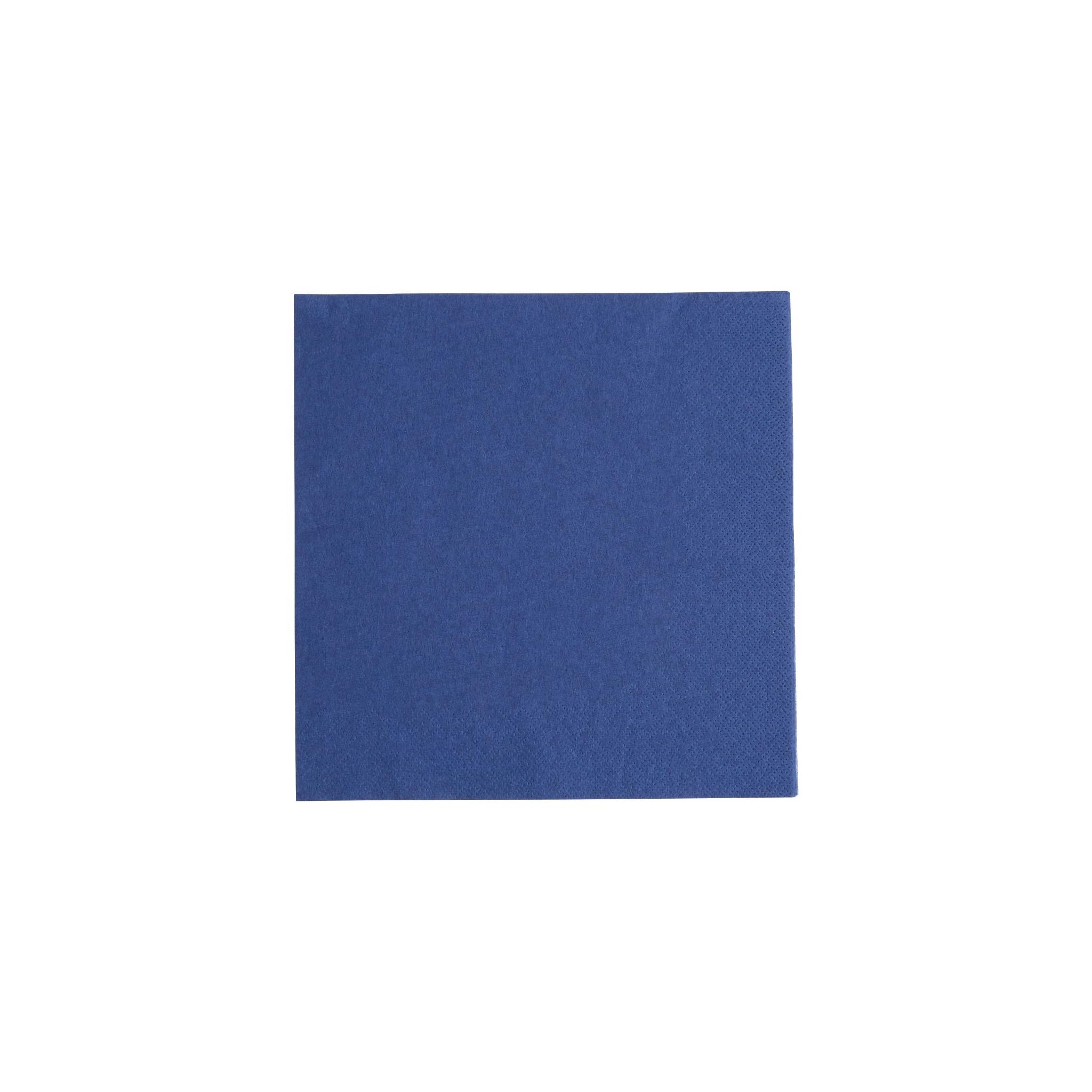 Fiesta Recyclable FE256 Dinner Napkin Dark Blue 40x40cm 3ply 1/4 Fold (Pack of 1000)