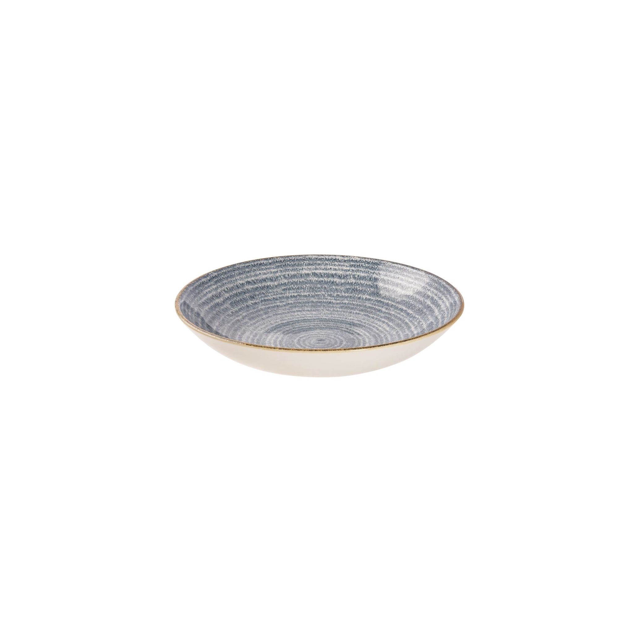 Churchill Studio Prints Homespun DS524 Coupe Bowls Slate Blue 248mm (Pack of 12)