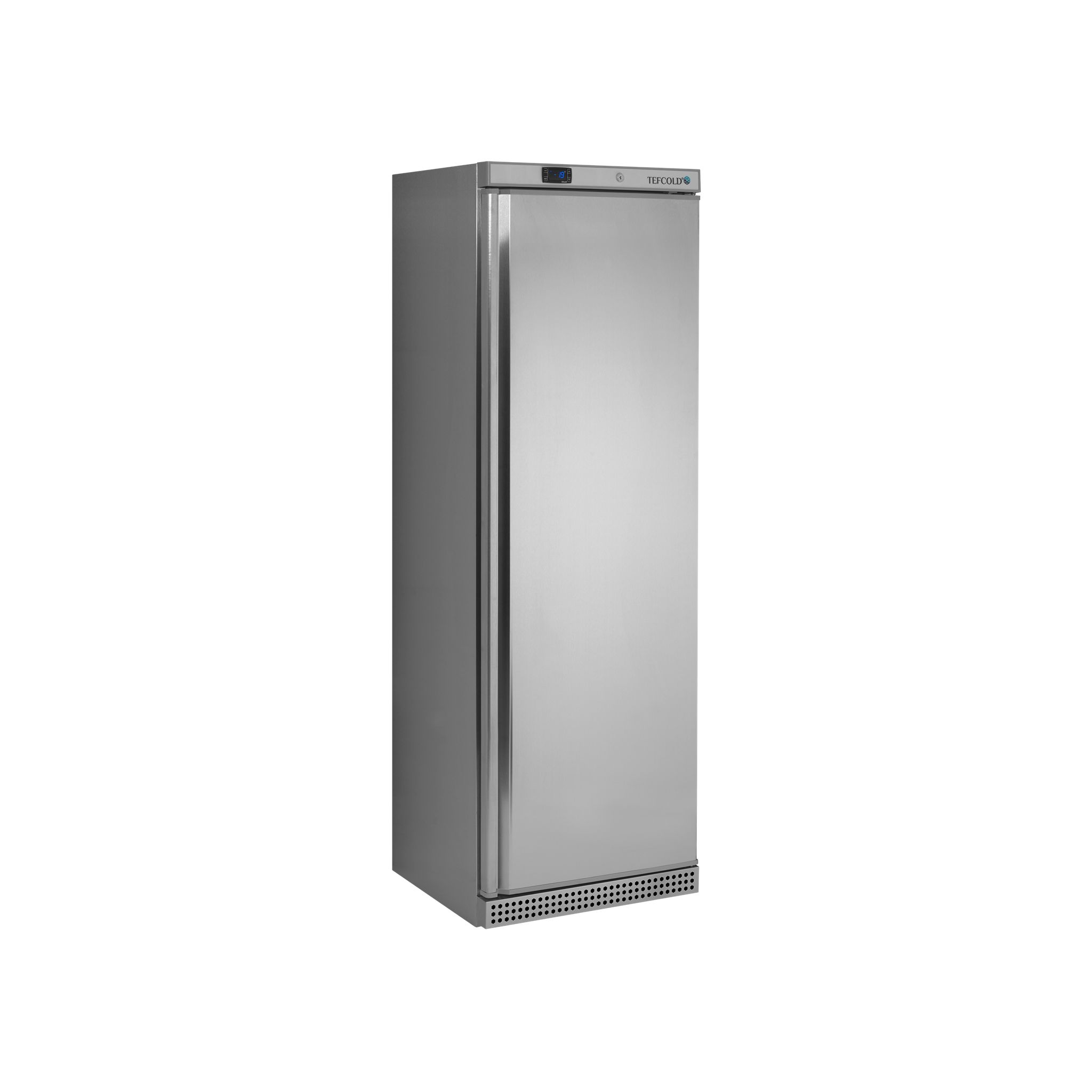 Tefcold UF400S Light Duty 400 Ltr Upright Single Door Stainless Steel Freezer