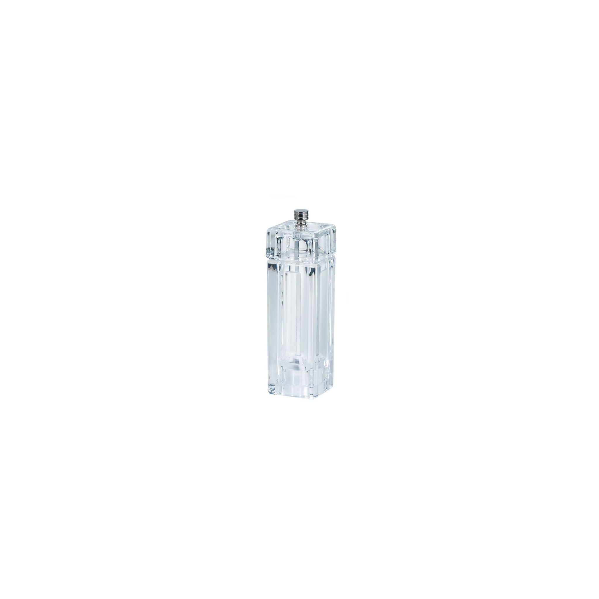 Non Branded DH556 Square Acrylic Pepper Mill 147(H)mm