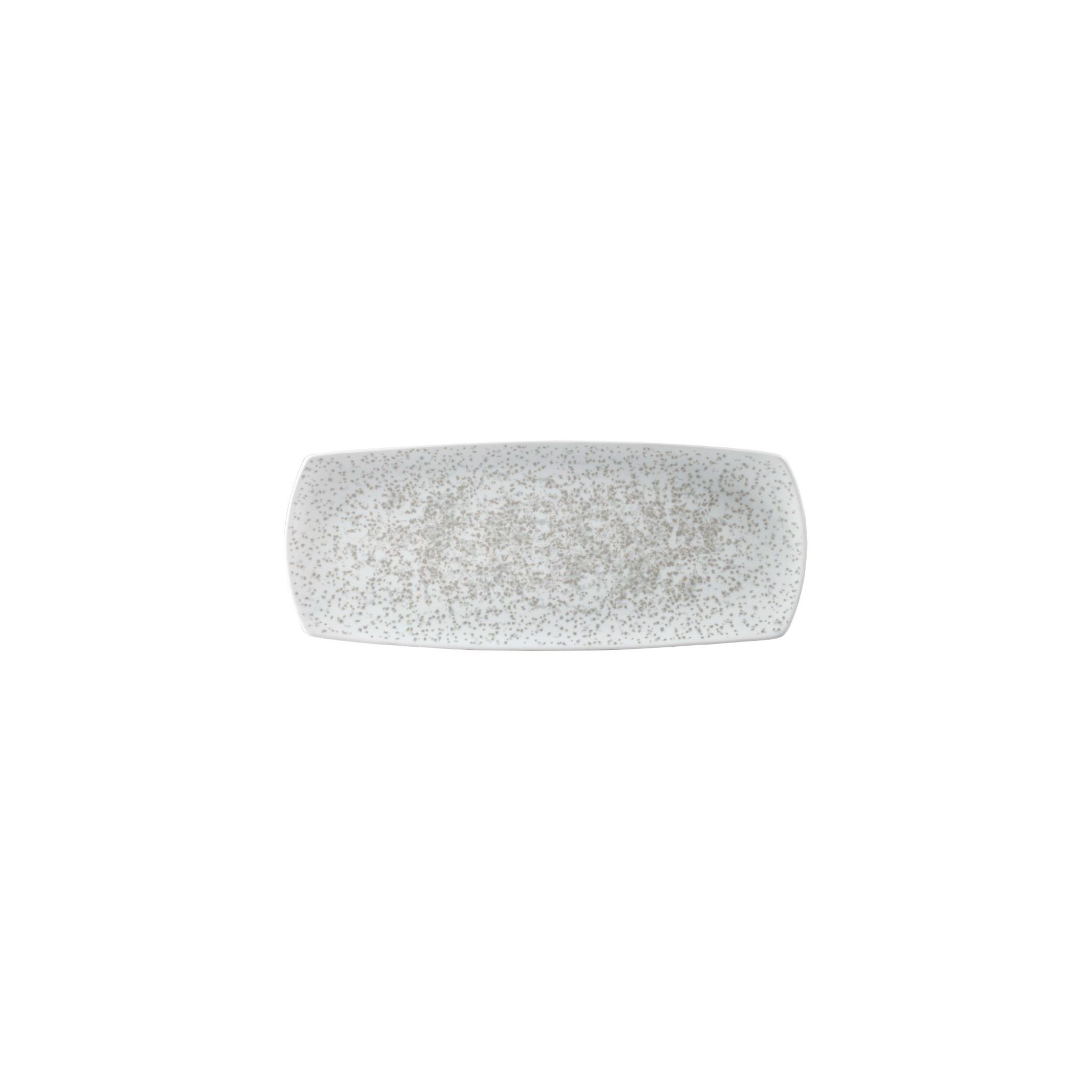 Churchill Art de Cuisine Menu Shades FA654 Rectangular Plates Caldera Chalk White 140 x 355mm (Pack of 6)