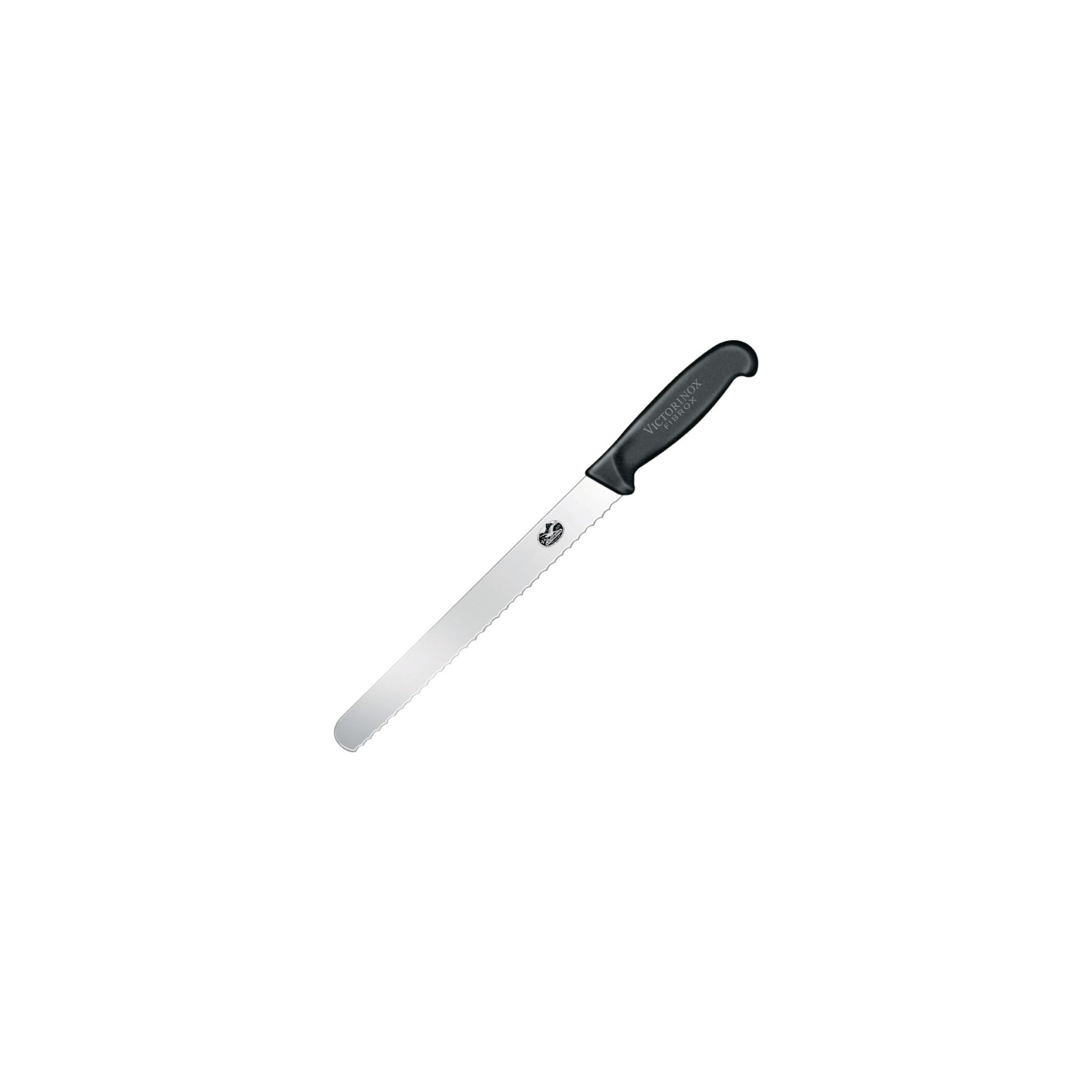 Victorinox C685 Fibrox Serrated Blade Slicing Knife Black 10"