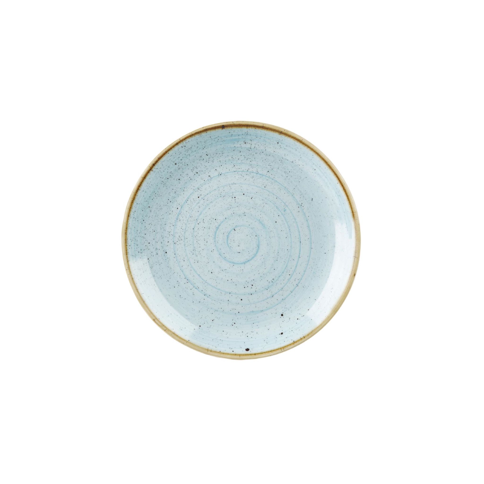 Churchill Stonecast DK501 Round Coupe Plates Duck Egg Blue 200mm (Pack of 12)