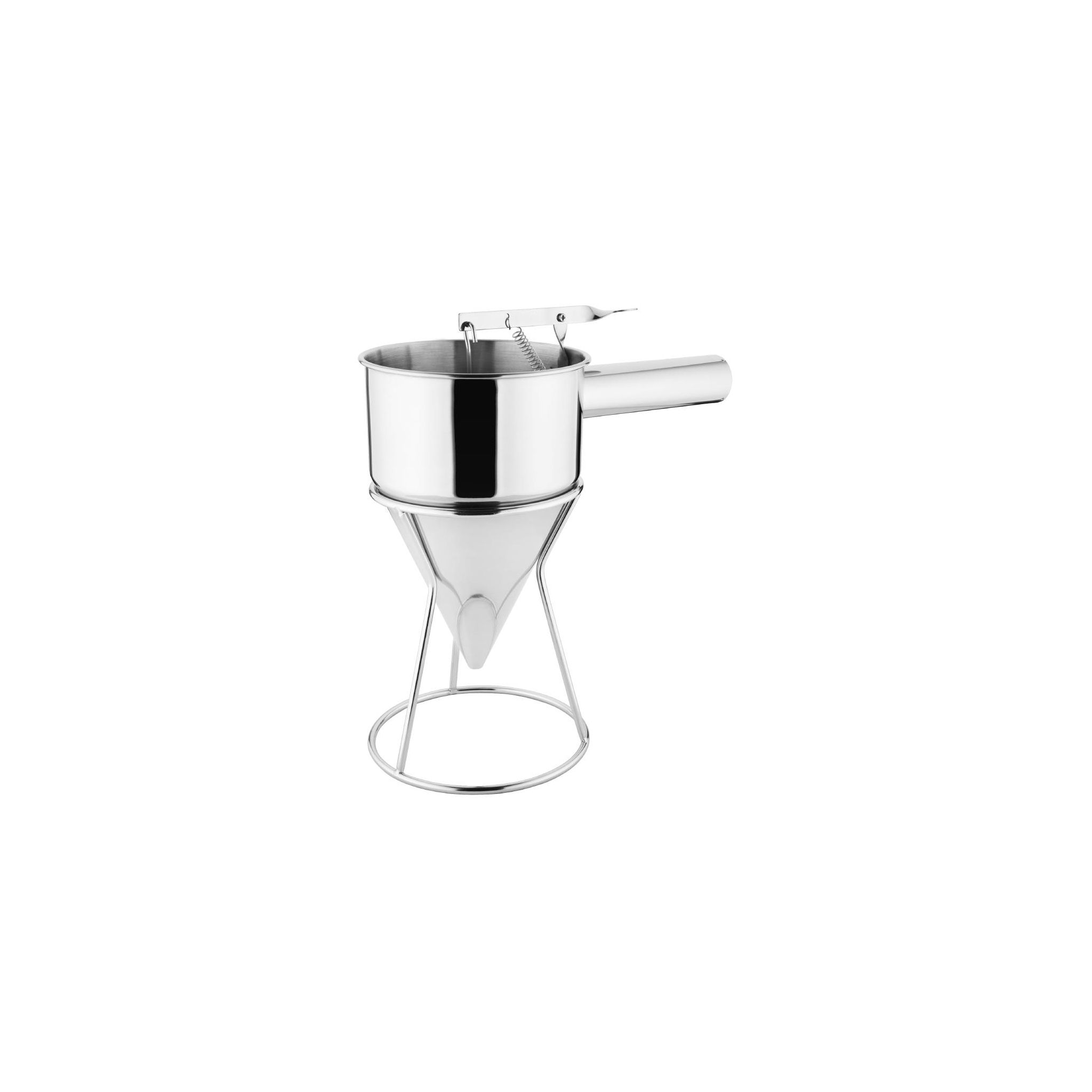 Vogue GG759 Stainless Steel Piston Funnel 1.3ltr