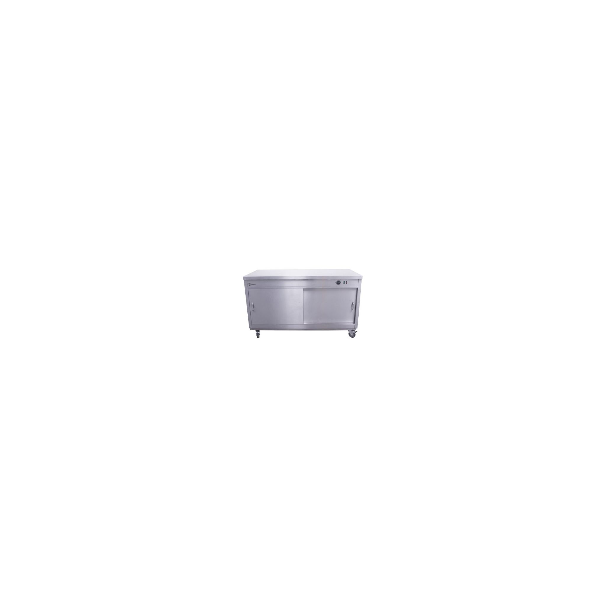 Parry HOT15 1500mm Wide Mobile Hot Cupboard With Plain Top
