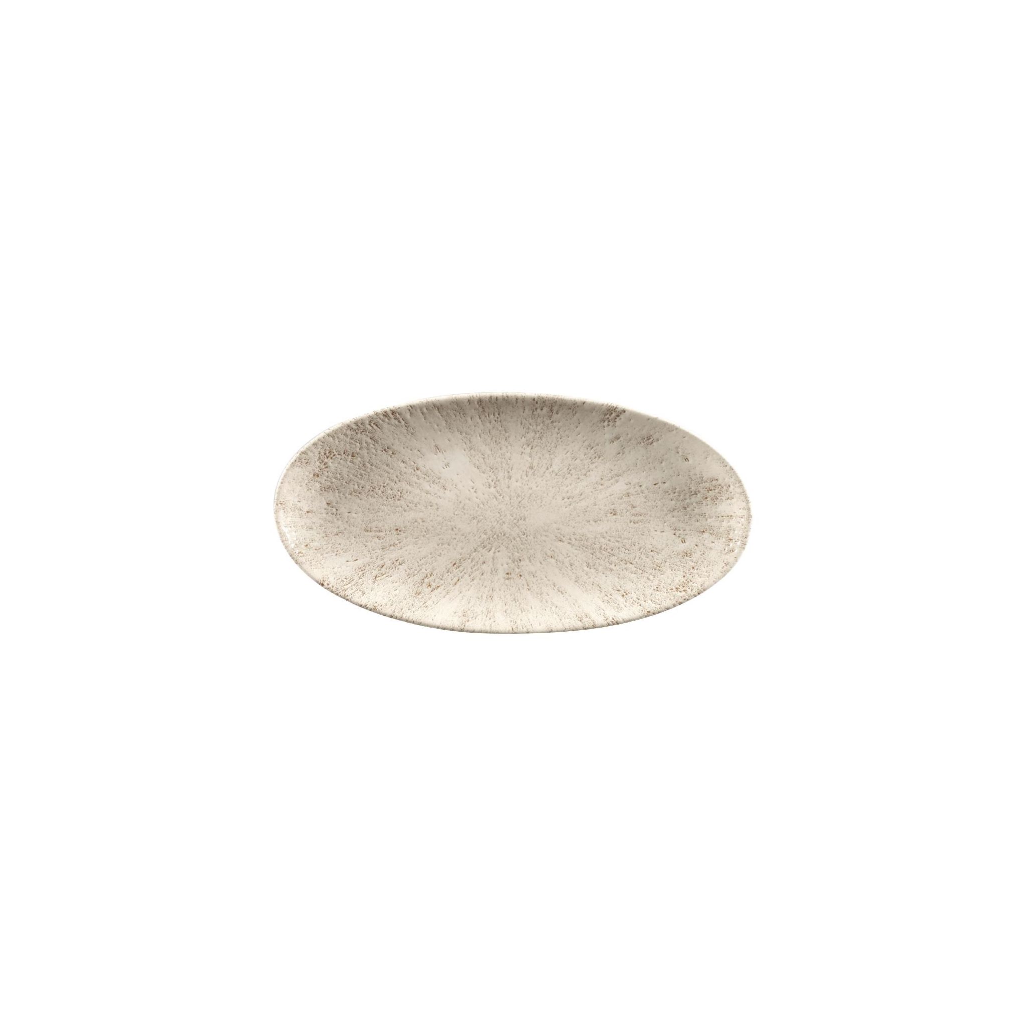 Churchill Studio Prints Stone FC142 Chefs Plates Agate Grey 299 x 150mm (Pack of 12)