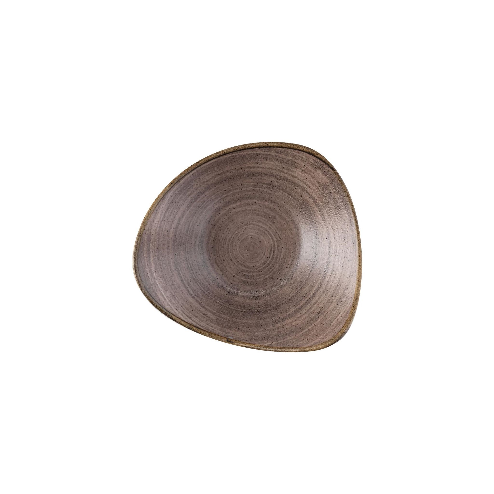 Churchill Stonecast Raw FS854 Lotus Bowls Brown 229mm (Pack of 12)