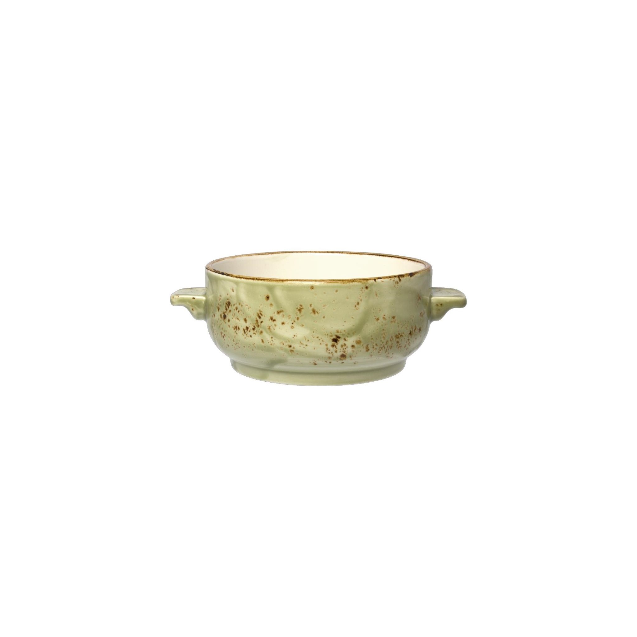 Steelite Craft V069 Green Soup Casserole Bowls 425ml (Pack of 6)