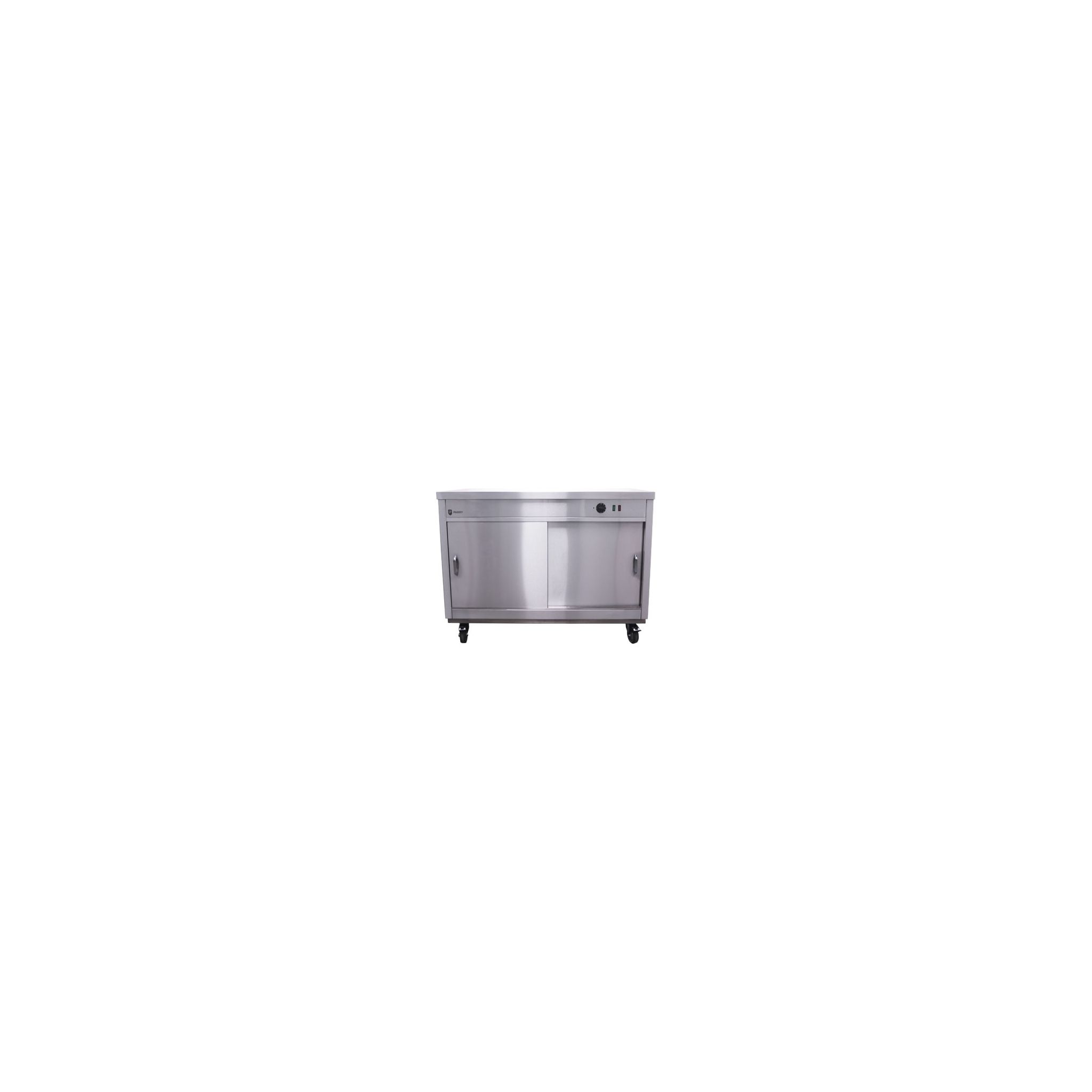 Parry HOT12 1200mm Wide Mobile Hot Cupboard With Plain Top