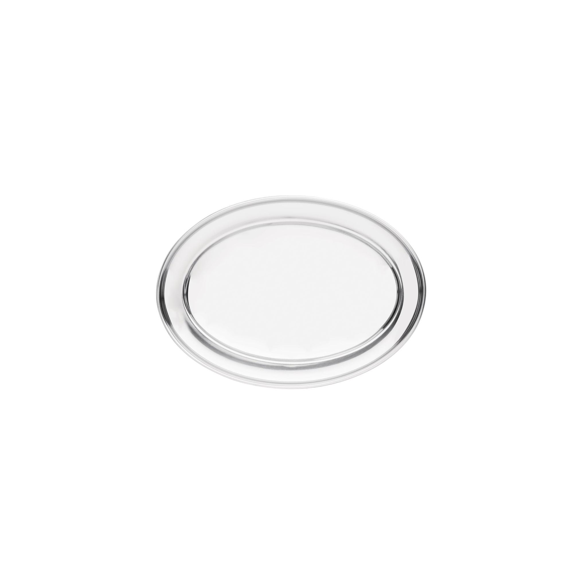 Olympia K369 Stainless Steel Oval Serving Tray 605mm