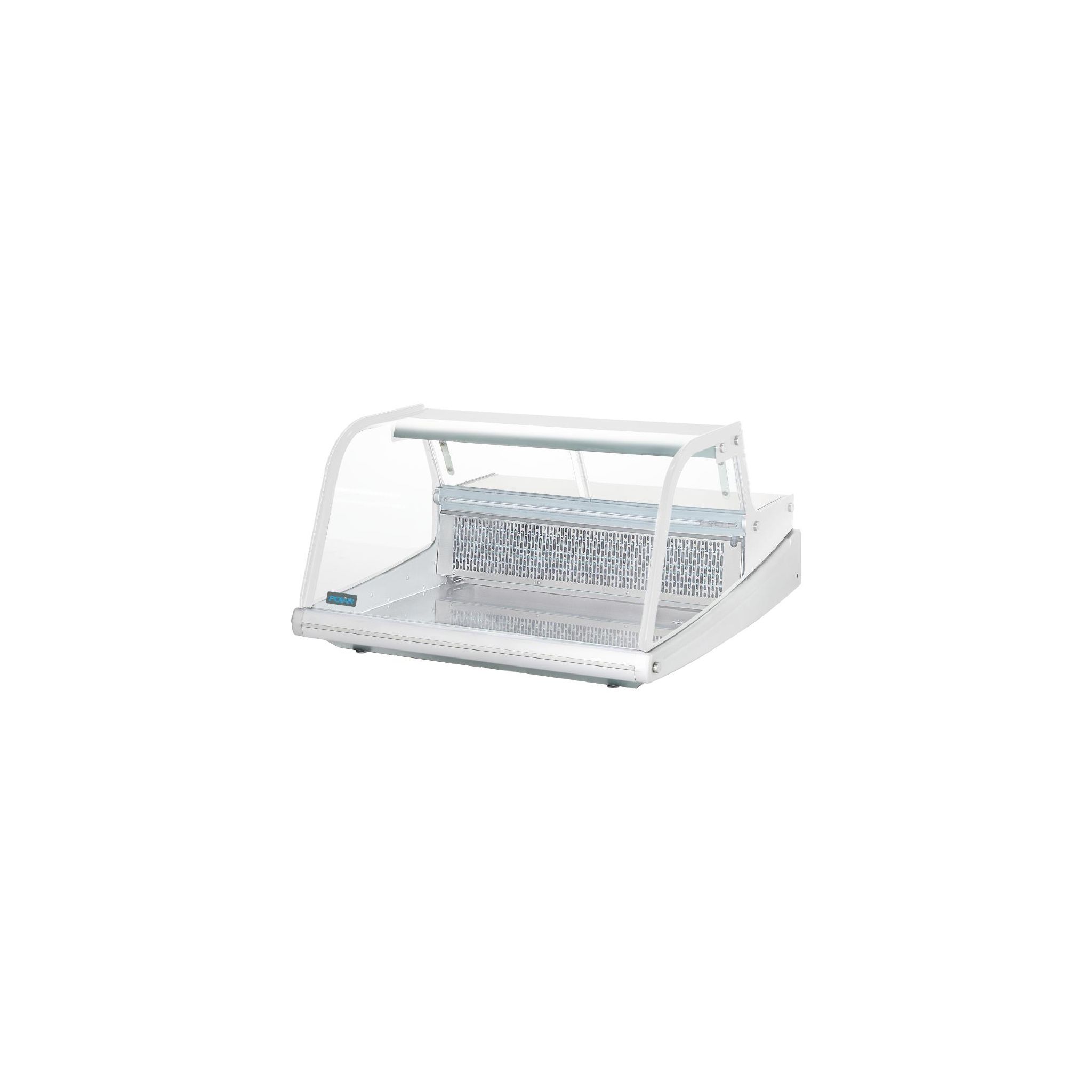 Polar G-Series GE960 175 Ltr Countertop Curved Glass Refrigerated Fish Display Case