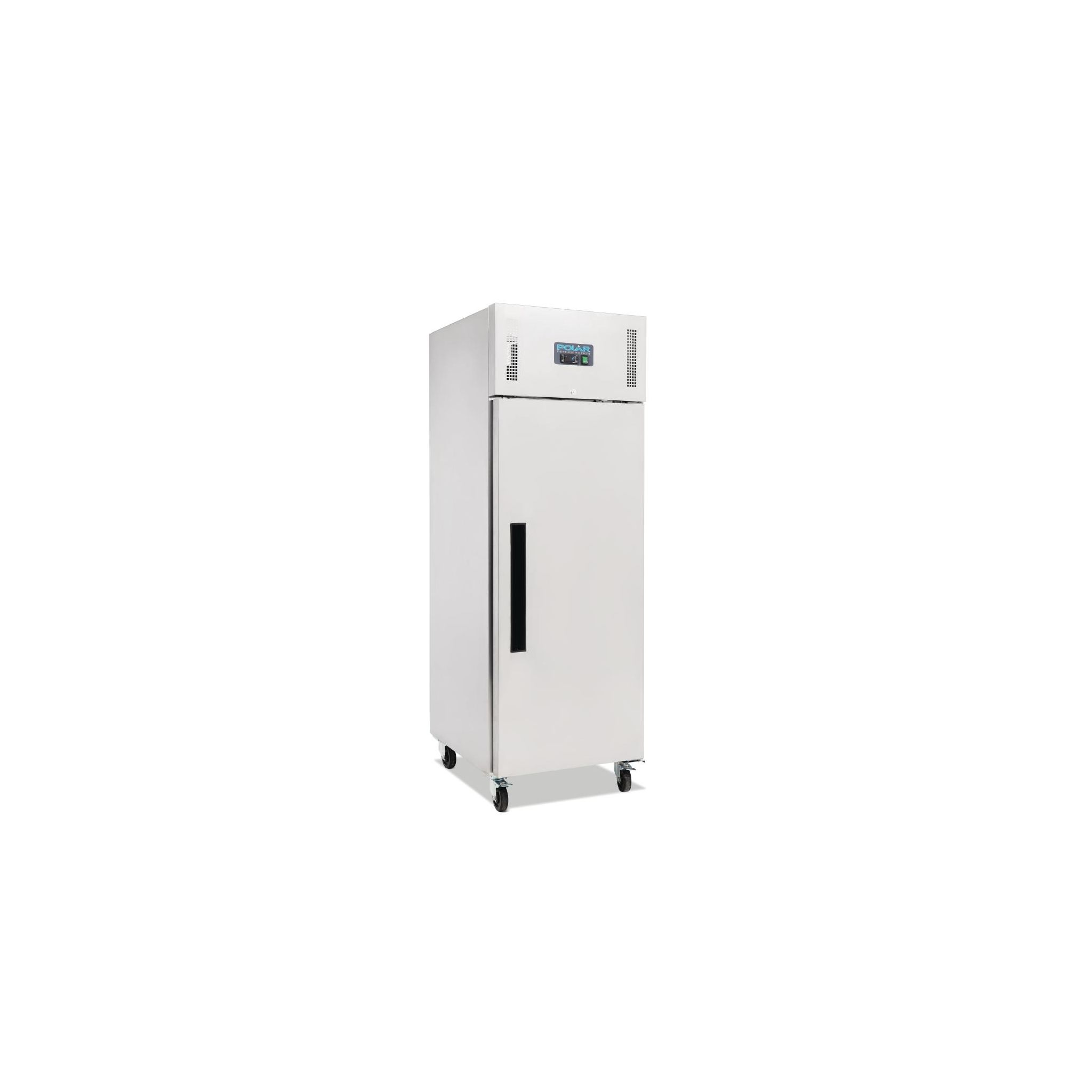 Polar G-Series G592 Medium Duty 600 Ltr Upright Single Door Stainless Steel Fridge
