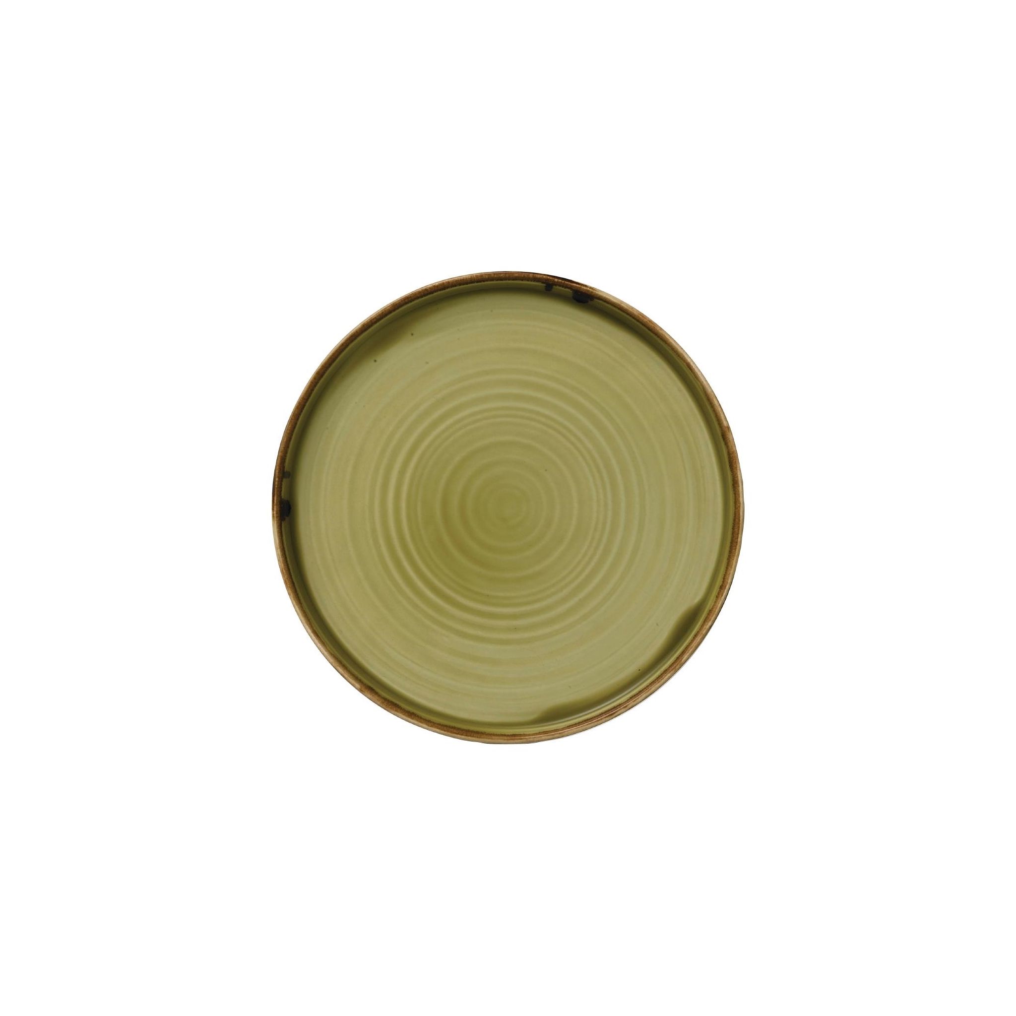 Dudson Harvest FE395 Green Walled Plate 260mm (Pack of 6)