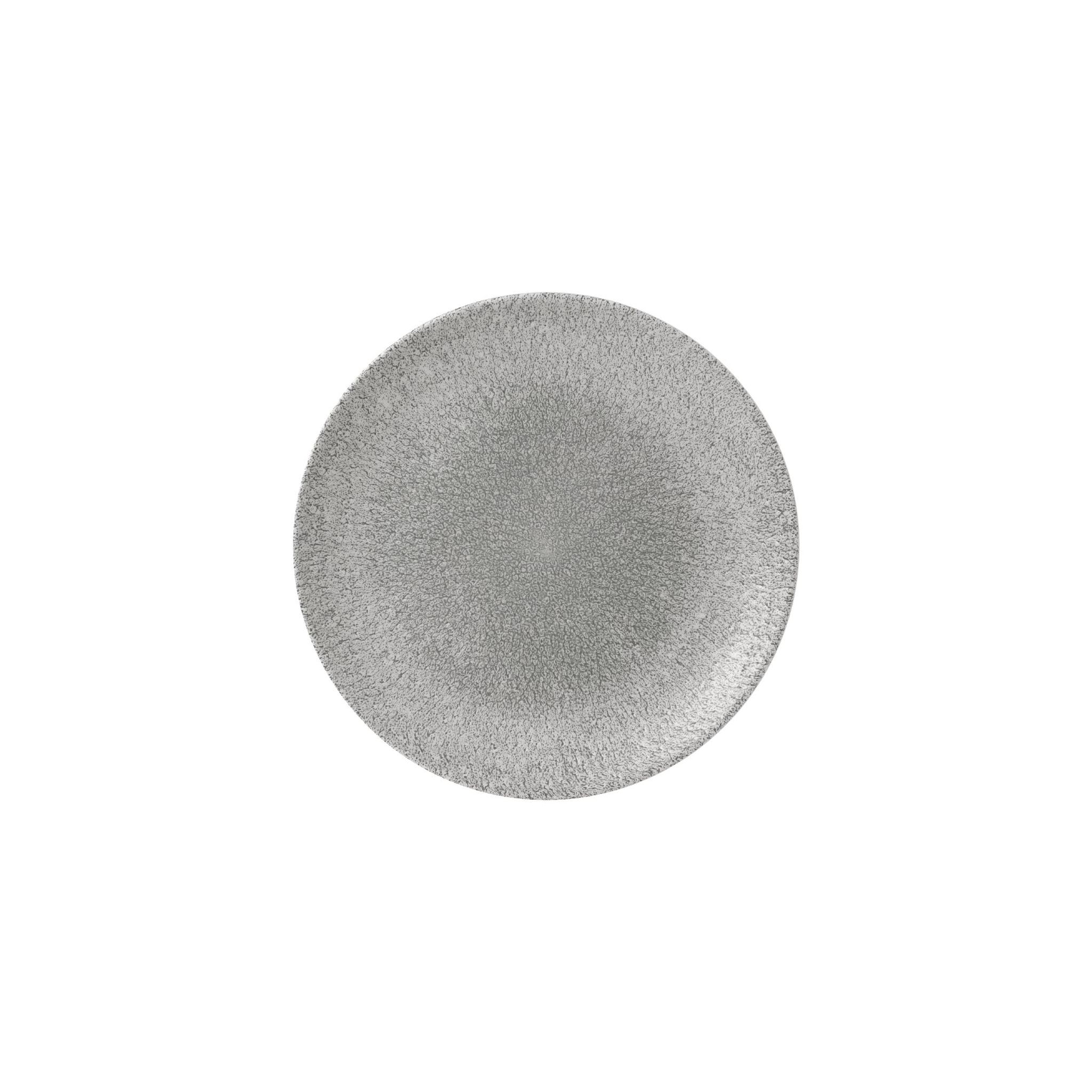 Churchill Studio Prints Raku Evolve FD875 Coupe Plates Jasper Grey 260mm (Pack of 12)