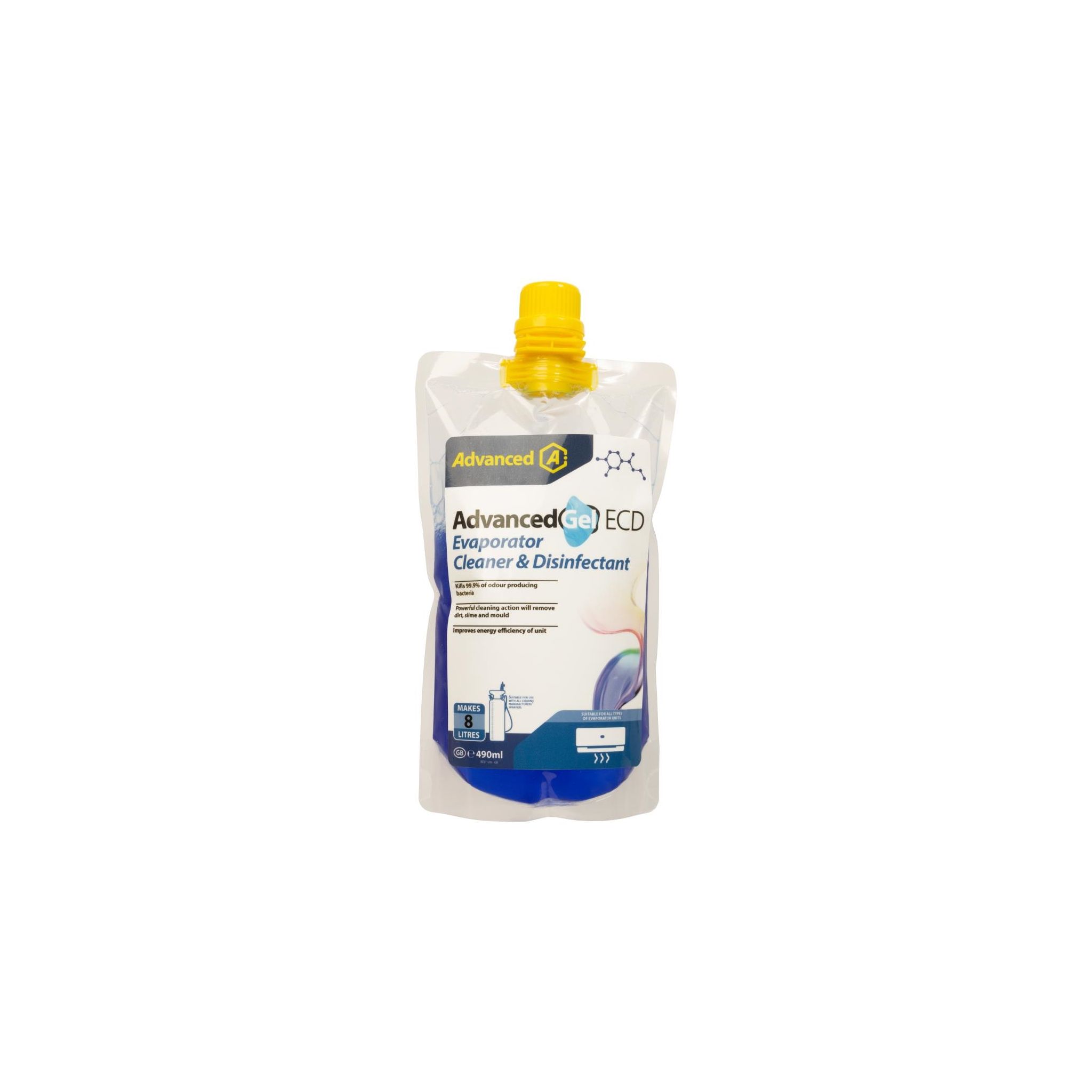 Advanced Engineering Advanced Gel ECD CH148 Evaporator Cleaner and Disinfectant Concentrate 490ml