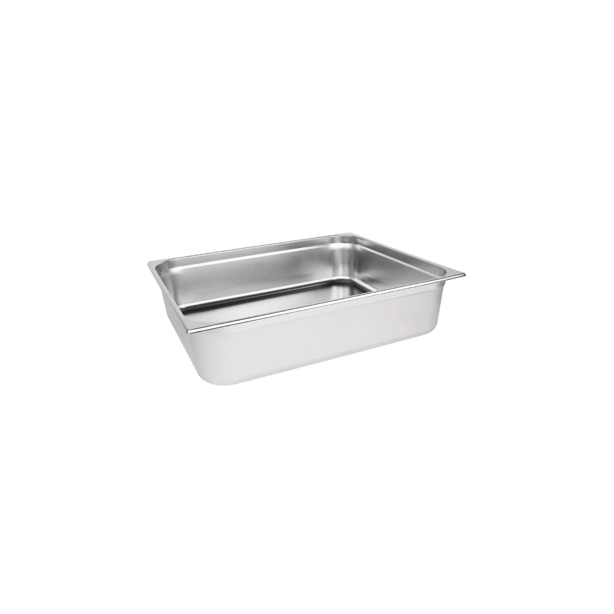 Vogue K807 Stainless Steel 2/1 Gastronorm Tray 150mm