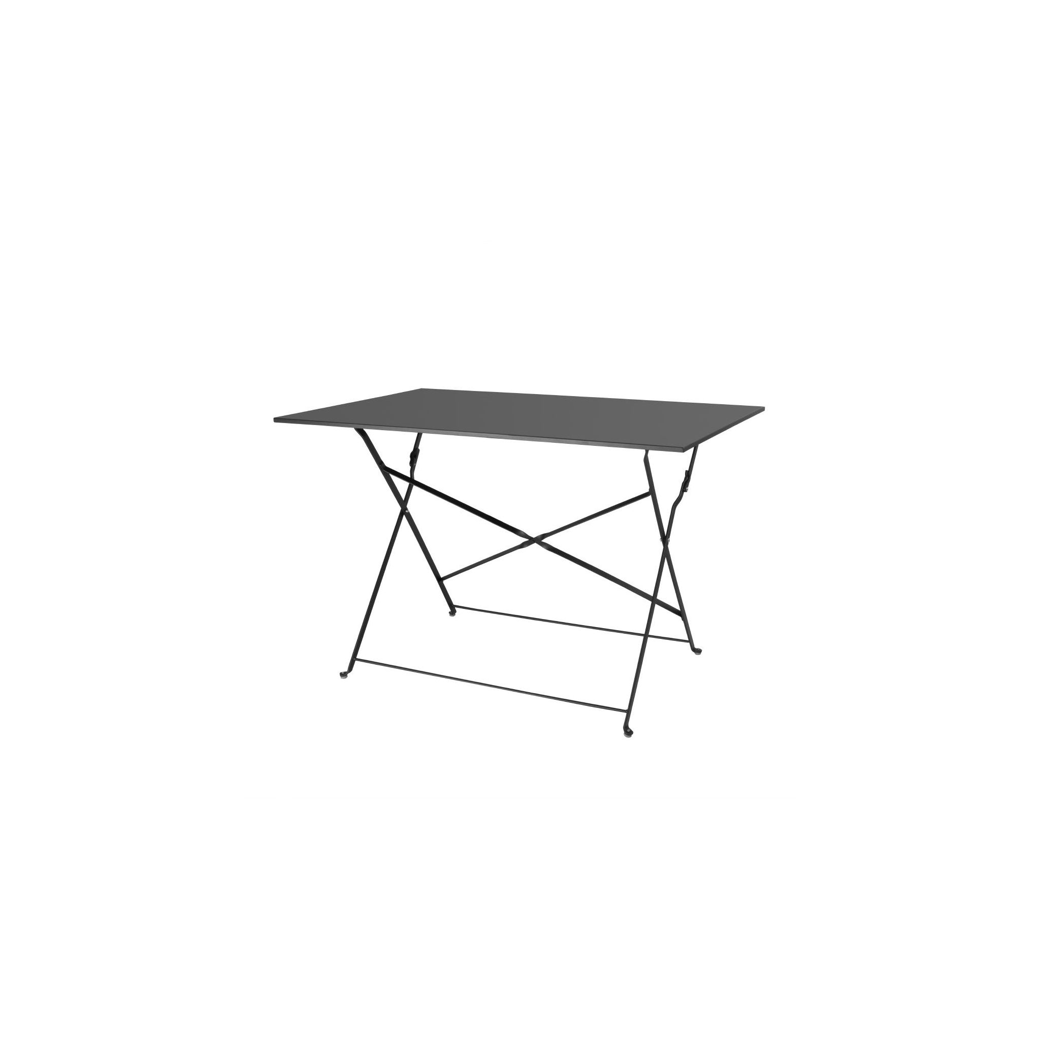 Bolero Perth CH968 Pavement Style Folding Table Black