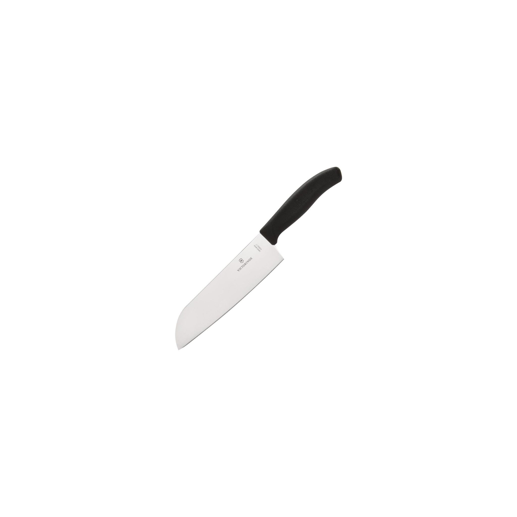 Victorinox D827 Flexible Santoku Knife Black 6.75"
