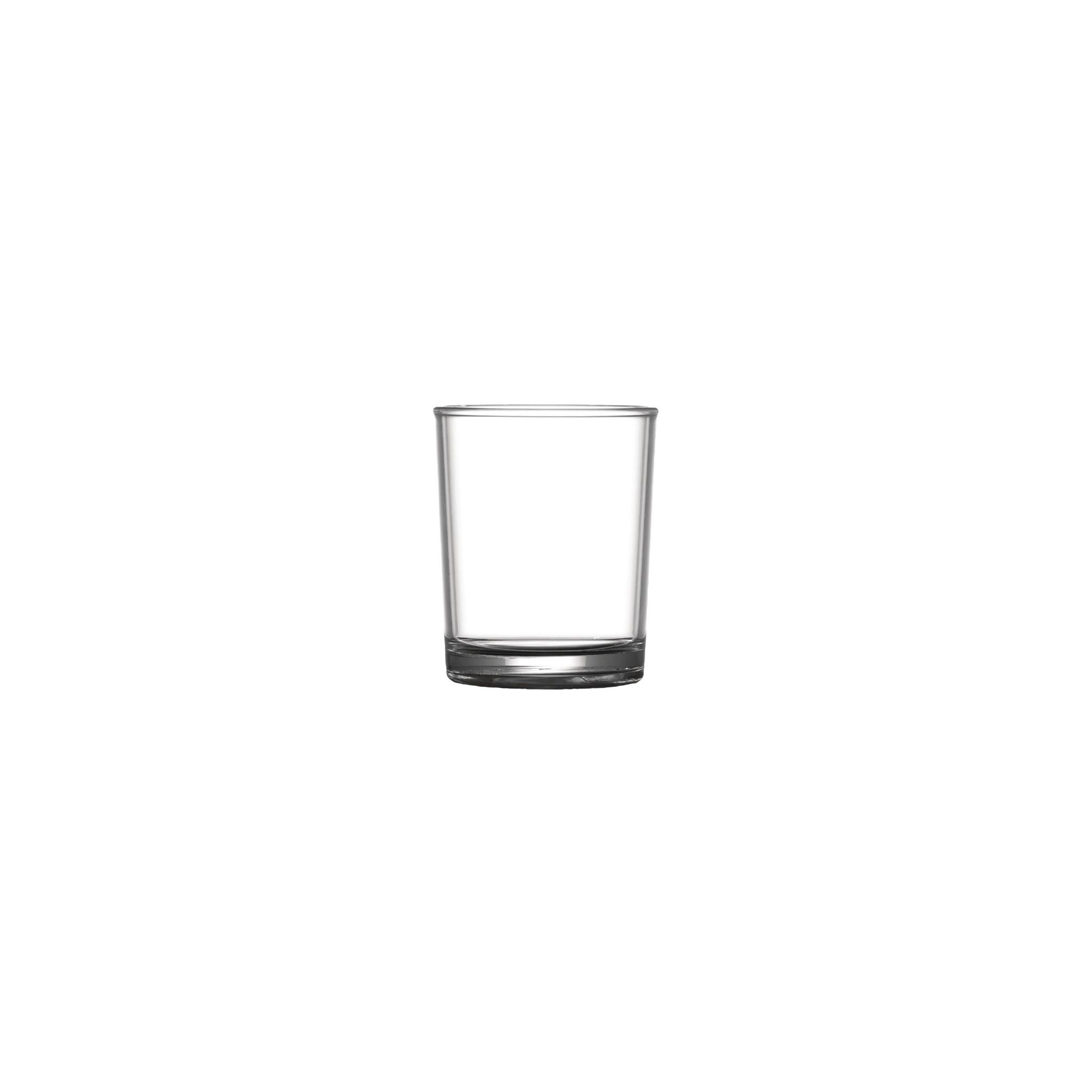 BBP Elite CM595 Polycarbonate Whisky Rocks Tumblers 227ml (Pack of 36)