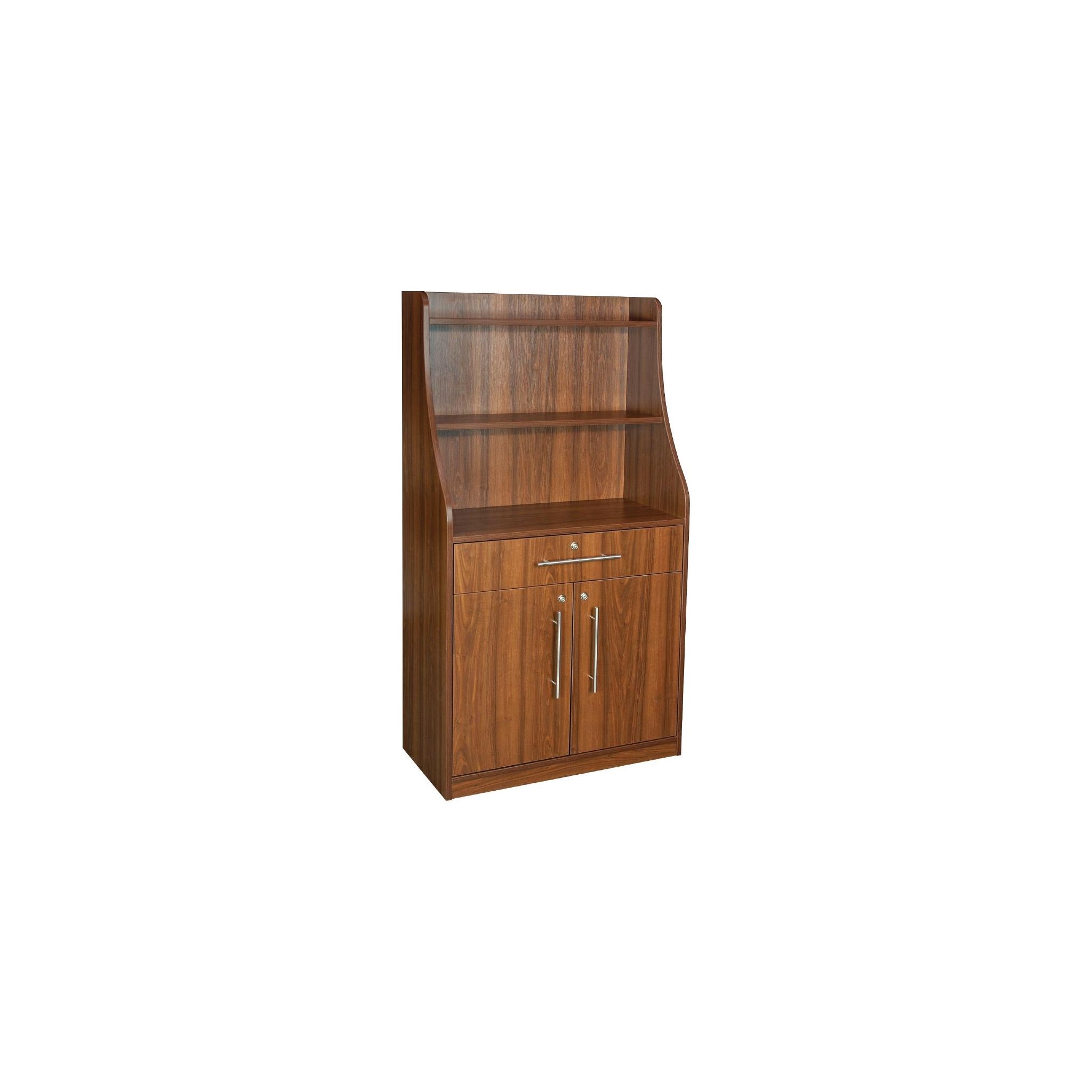 Non Branded FW548 Waiter Station Walnut Finish