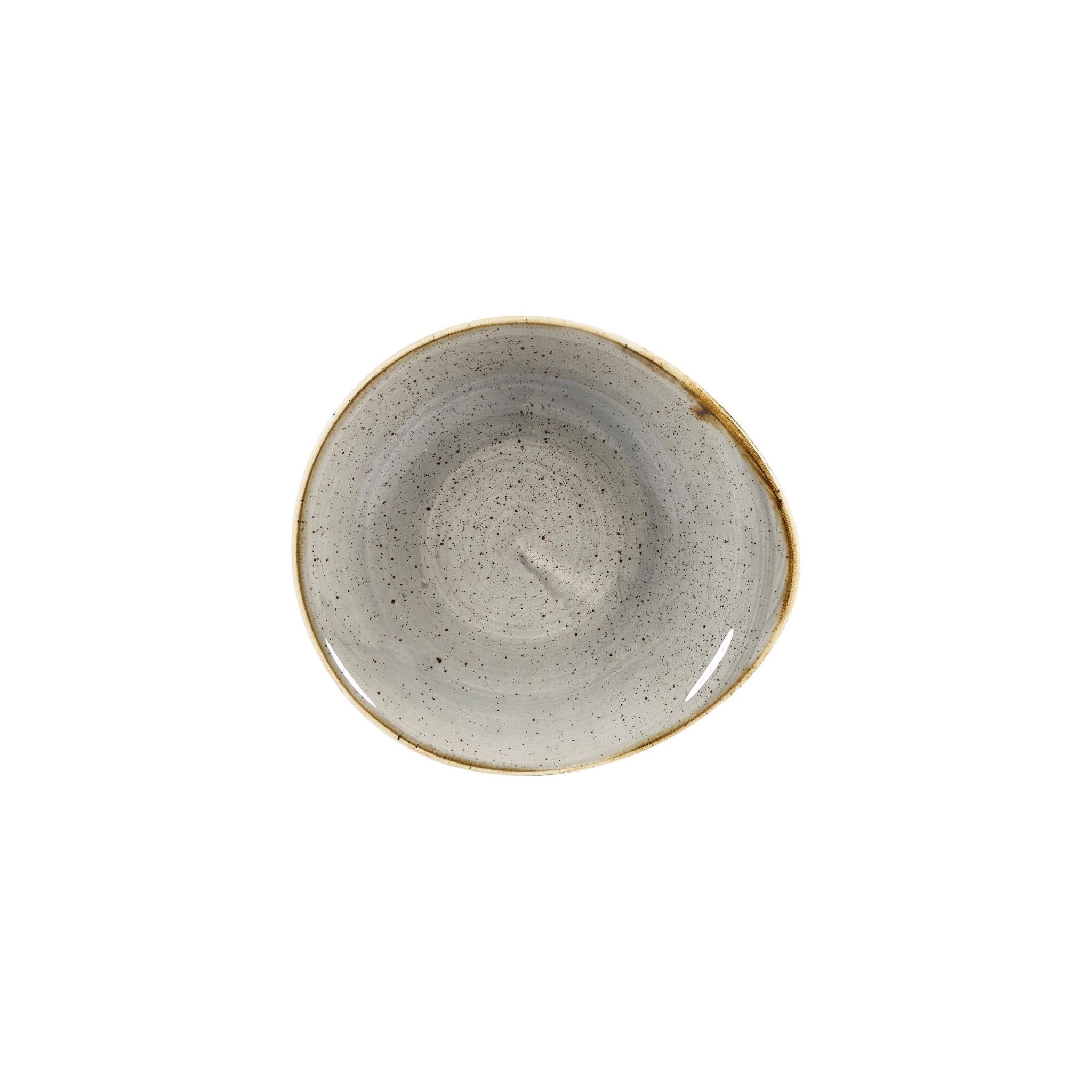 Churchill Stonecast DC943 Round Dishes Peppercorn Grey 185mm (Pack of 12)