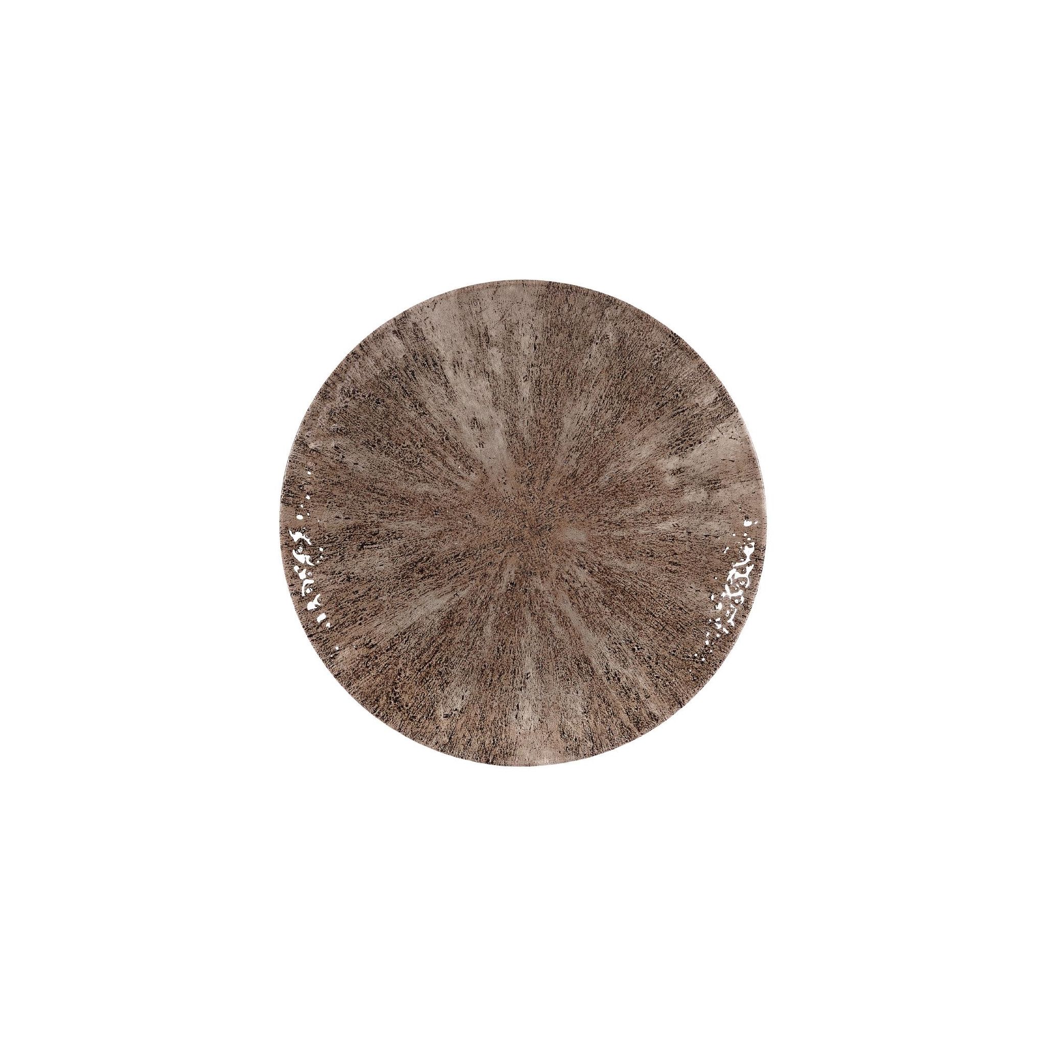 Churchill Evolve DY911 Stone Zircon Brown Coupe Plates 260mm (Pack of 12)