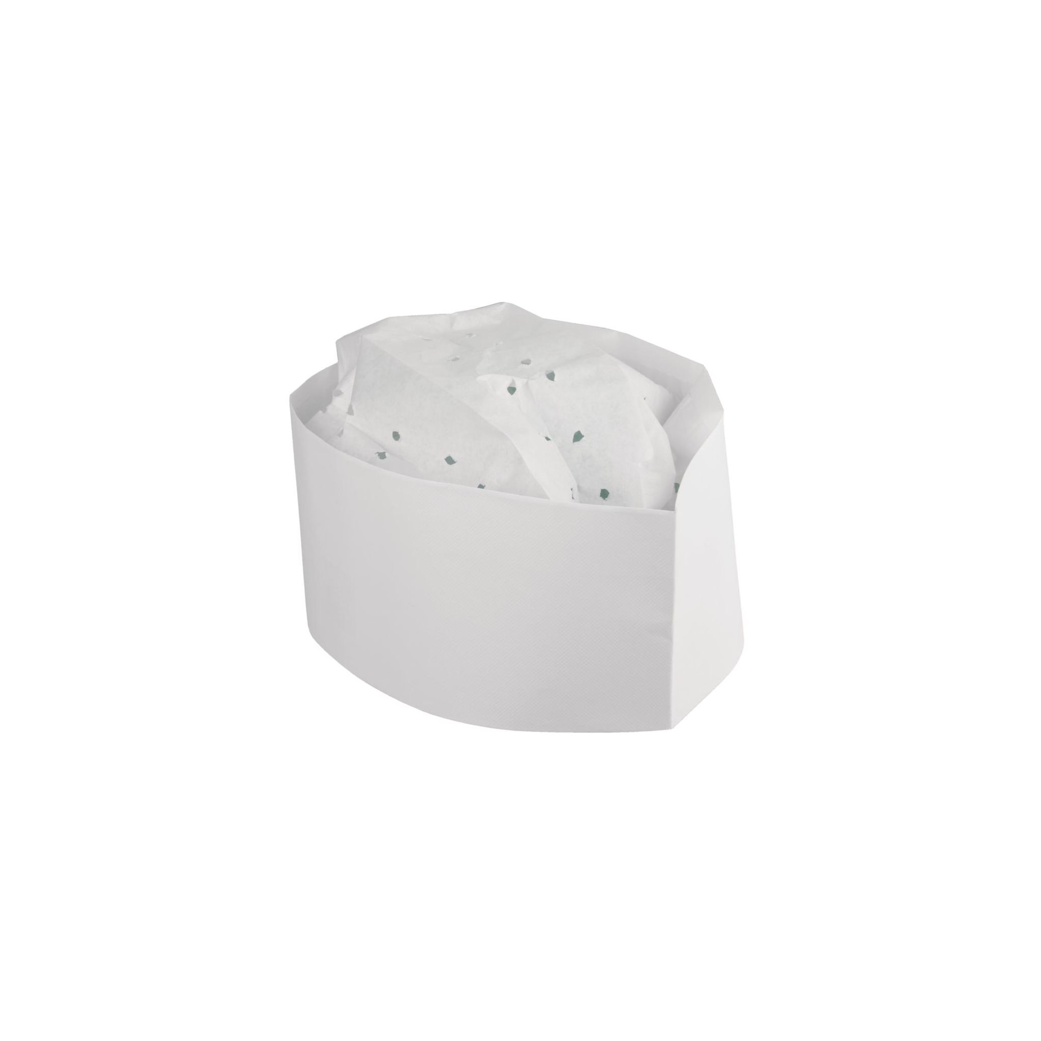 eGreen A255 Disposable Forage Hat White (Pack of 100)