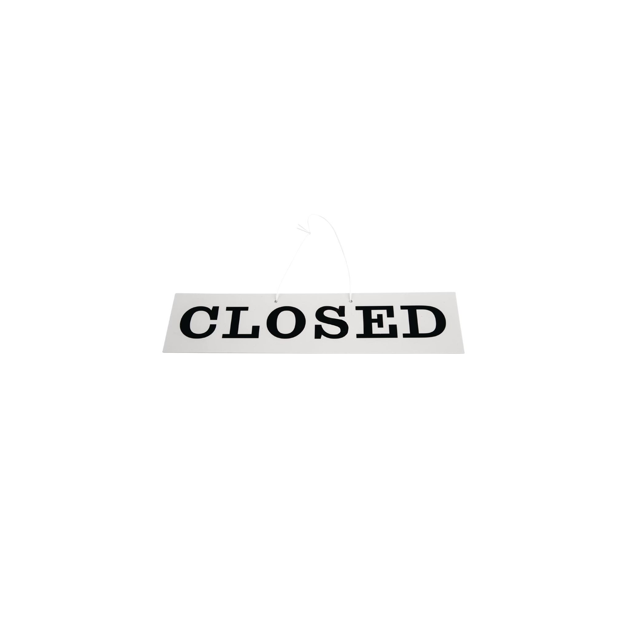 Vogue W212 Reversible Hanging Open & Closed Sign