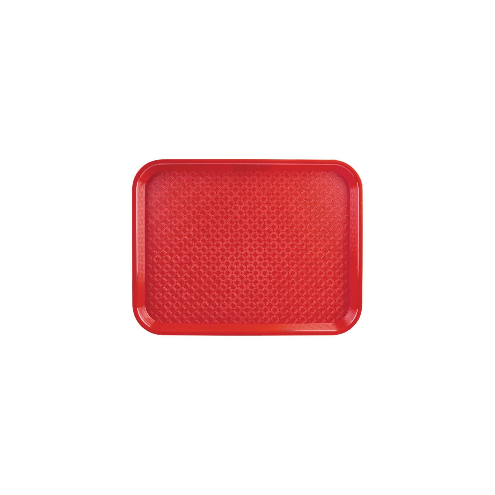 Olympia Kristallon P504 Polypropylene Fast Food Tray Red 415(w) mm