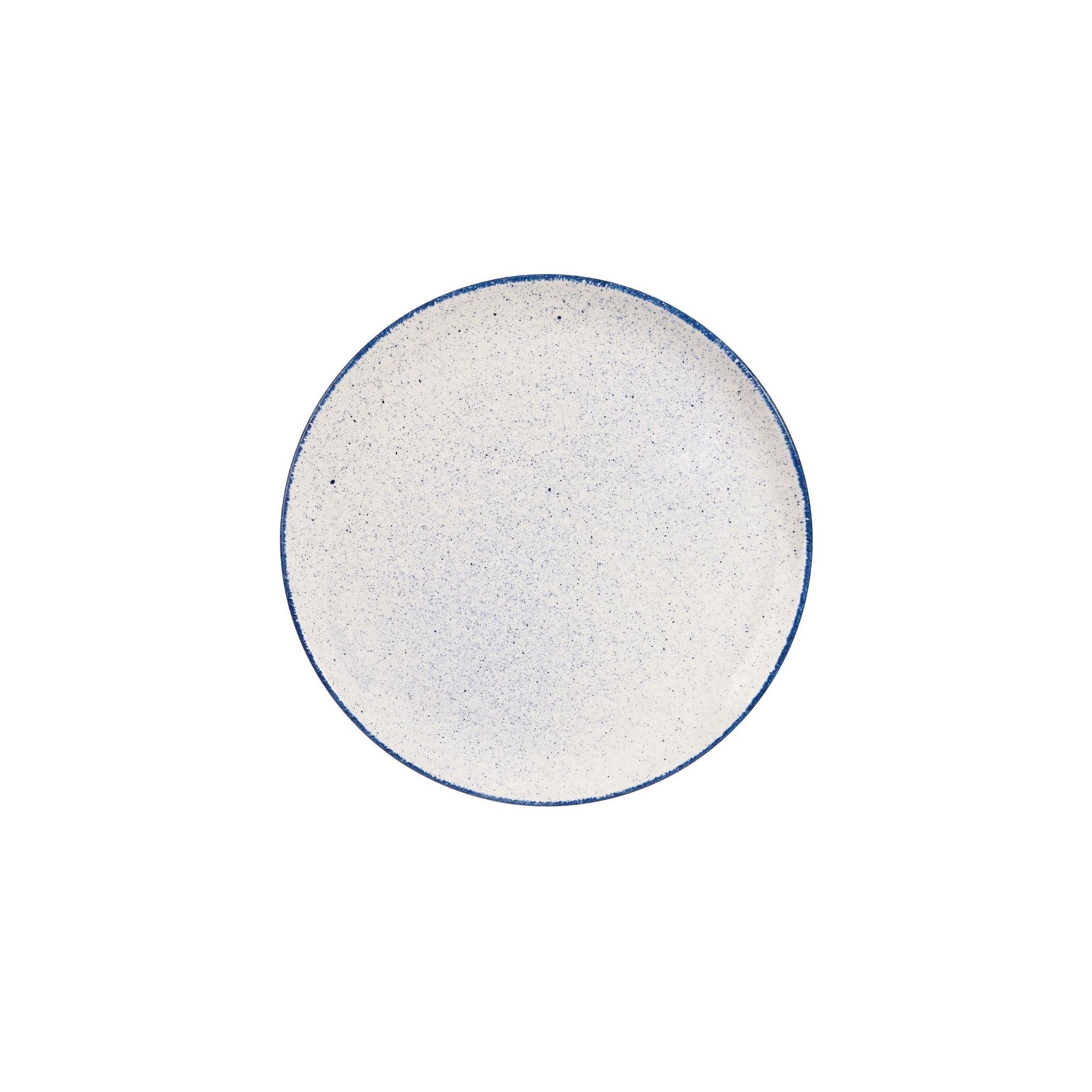 Churchill Stonecast Hints DS573 Coupe Plates Blueberry Indigo 324mm (Pack of 6)