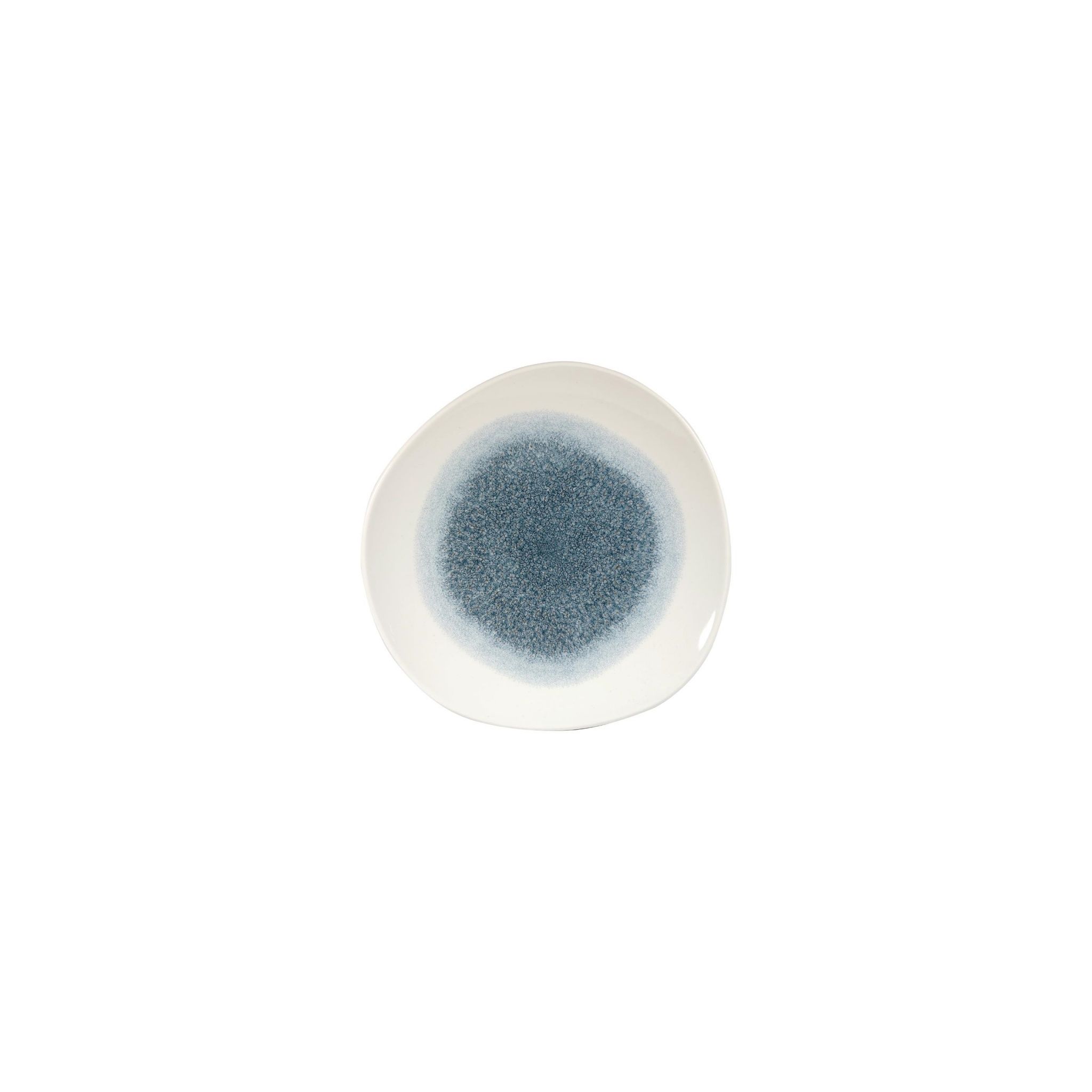 Churchill Studio Prints Raku DY222 Round Trace Plates Topaz Blue 286mm (Pack of 12)