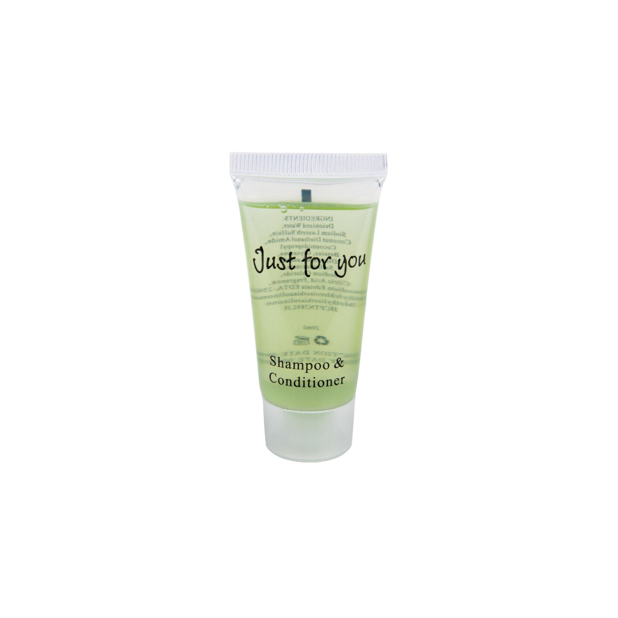 Hotel Complimentary GF948 Just For You Shampoo and Conditioner (Pack of 100)
