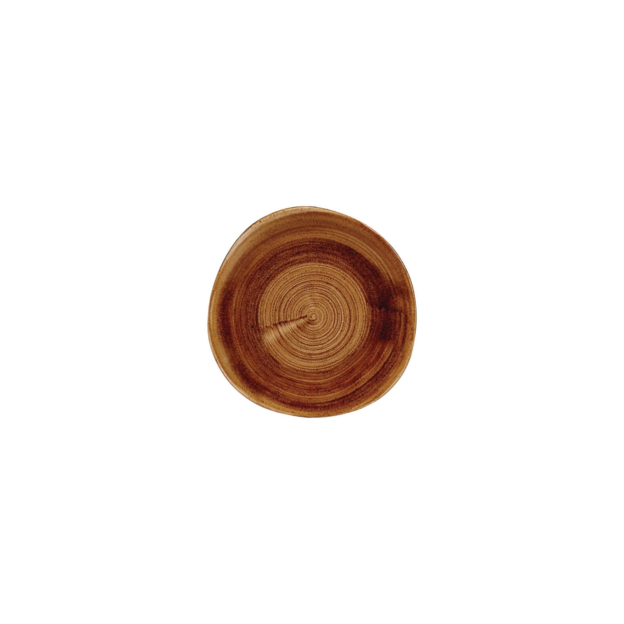 Churchill Stonecast Patina FA605 Organic Round Plates Vintage Copper 210mm (Pack of 12)