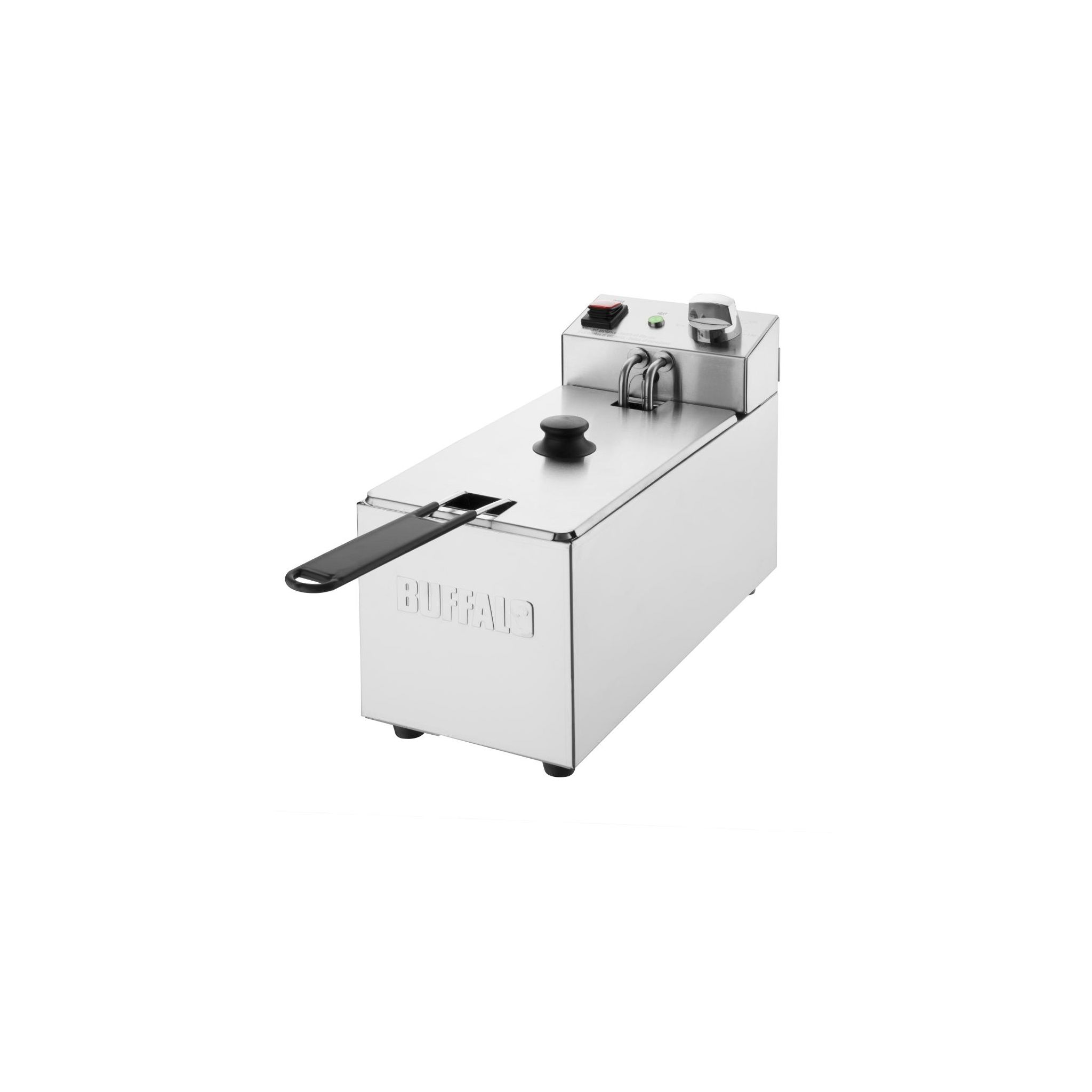 Buffalo CU614 3 Ltr Electric Countertop Single Tank Fryer (1 x Basket)