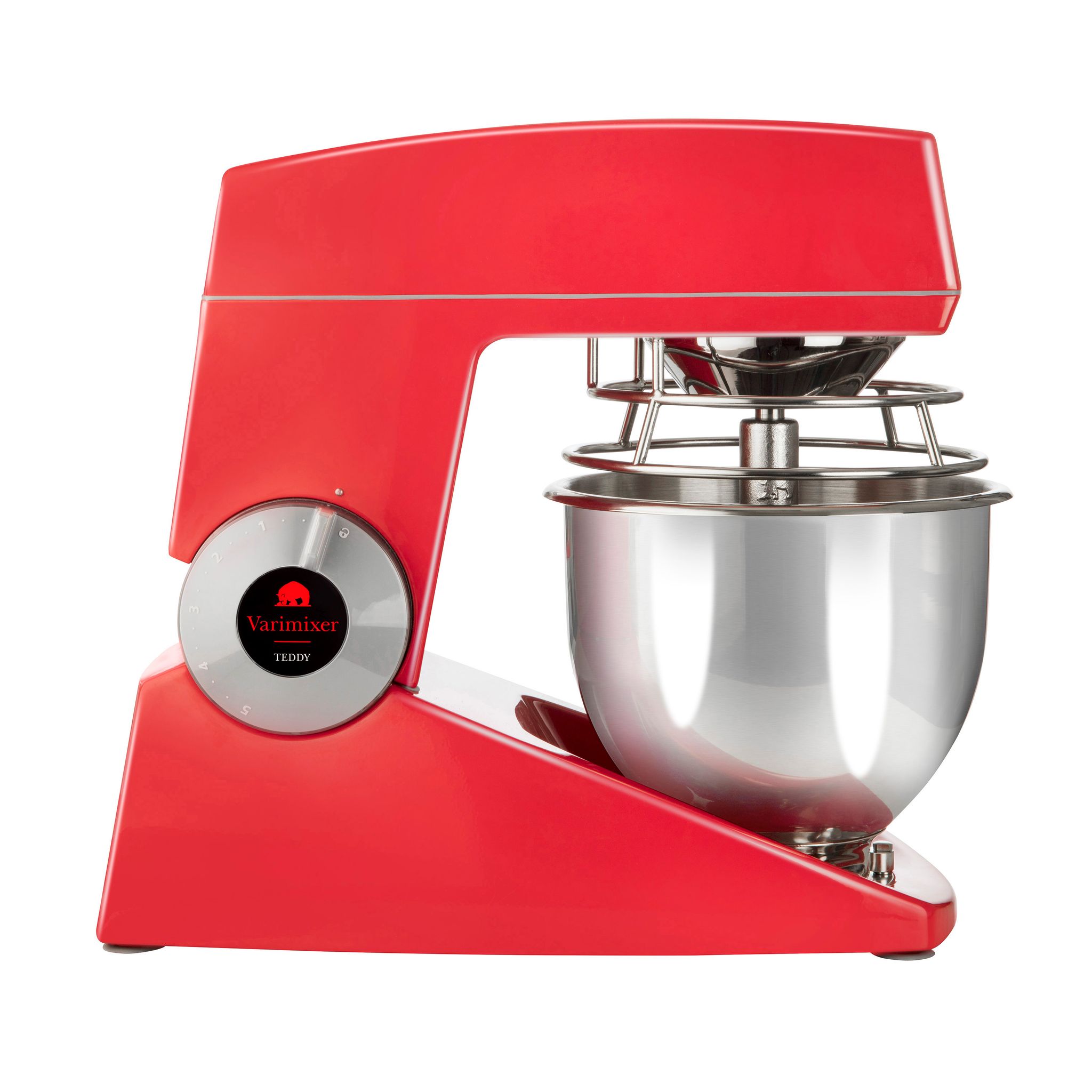 Varimixer Teddy Red 5 Ltr Commercial Planetary Food Mixer