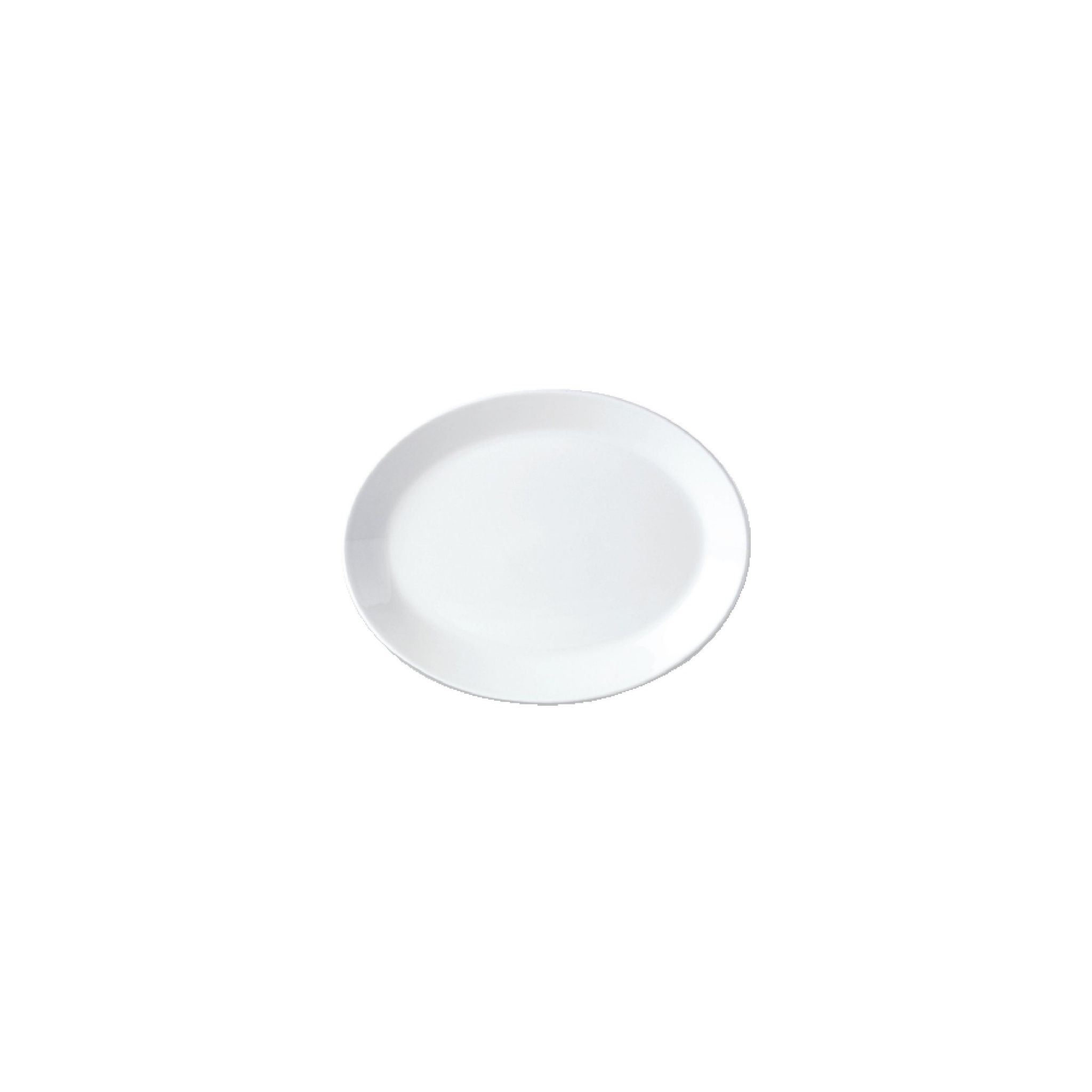 Steelite Simplicity White V0026 Oval Coupe Dishes 202mm (Pack of 24)