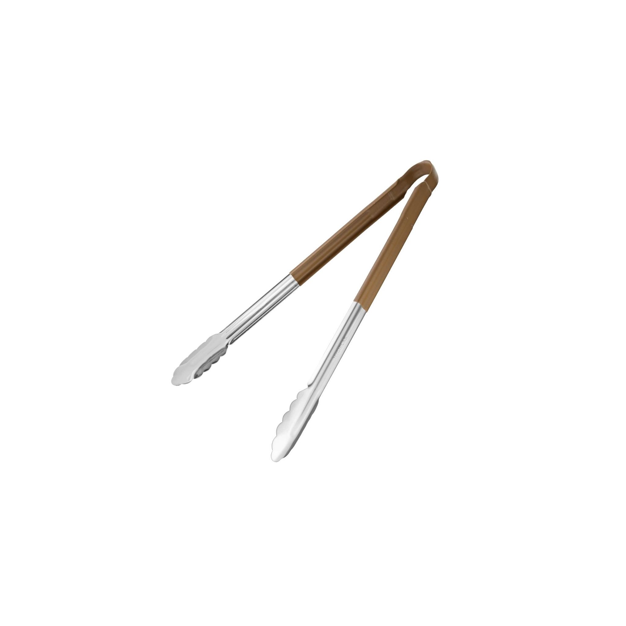Hygiplas HC850 Colour Coded Serving Tong Brown 405mm